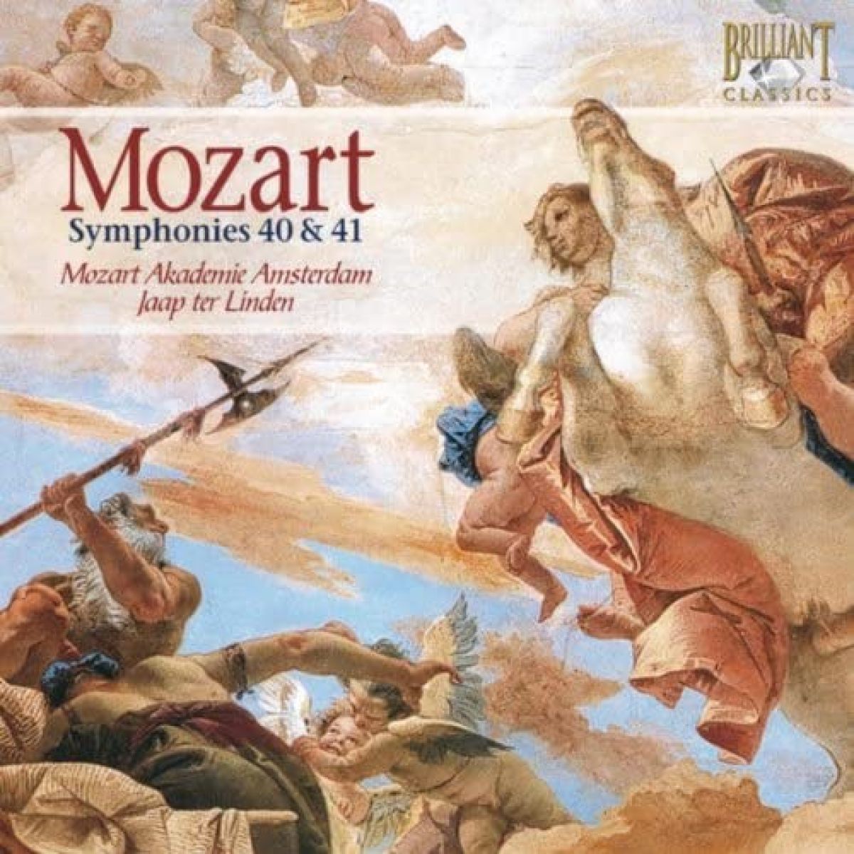 Afbeelding van Mozart Akademie Amsterdam, Jaap Ter Linden - Mozart: Symphonies 40 & 41
