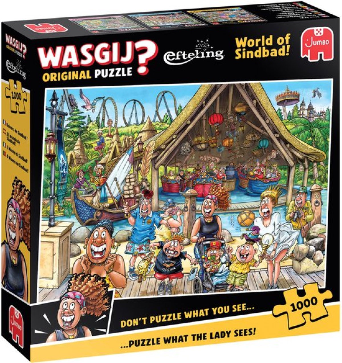Wasgij Original - Efteling - World Of Sinbad (1000 Stukjes)