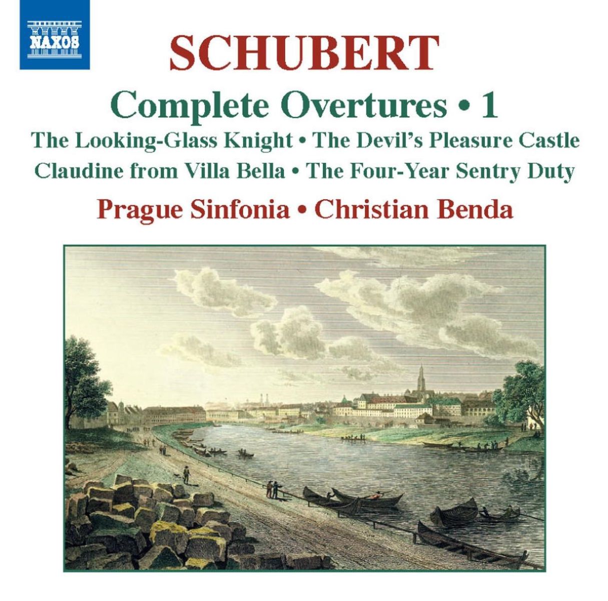 Afbeelding van Prague Sinfonia - Schubert: Overtures Volume 1