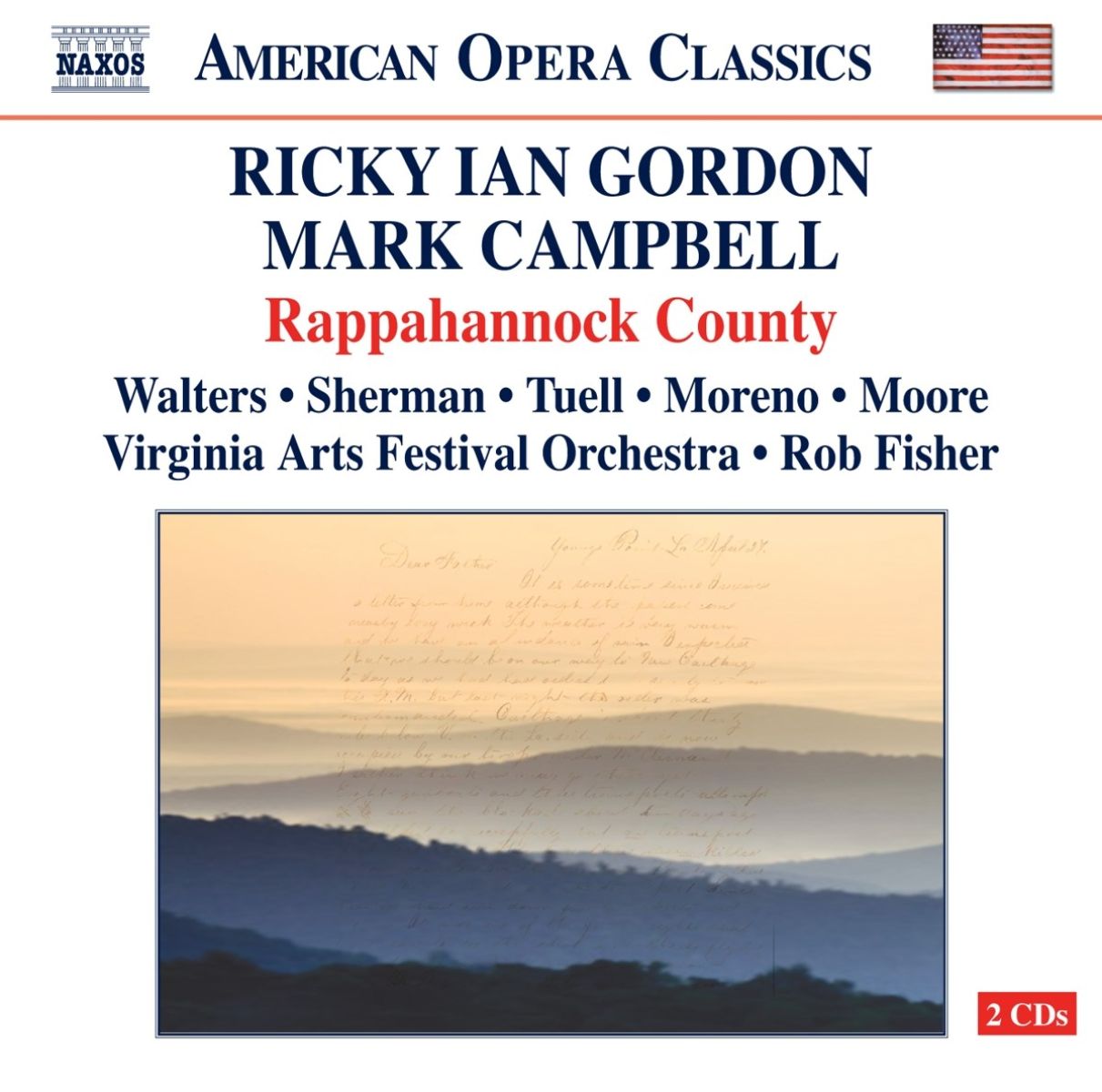 Afbeelding van Virginia Arts Festival Orchestra, Rob Fisher - Gordon|Campbell: Rappahannock County
