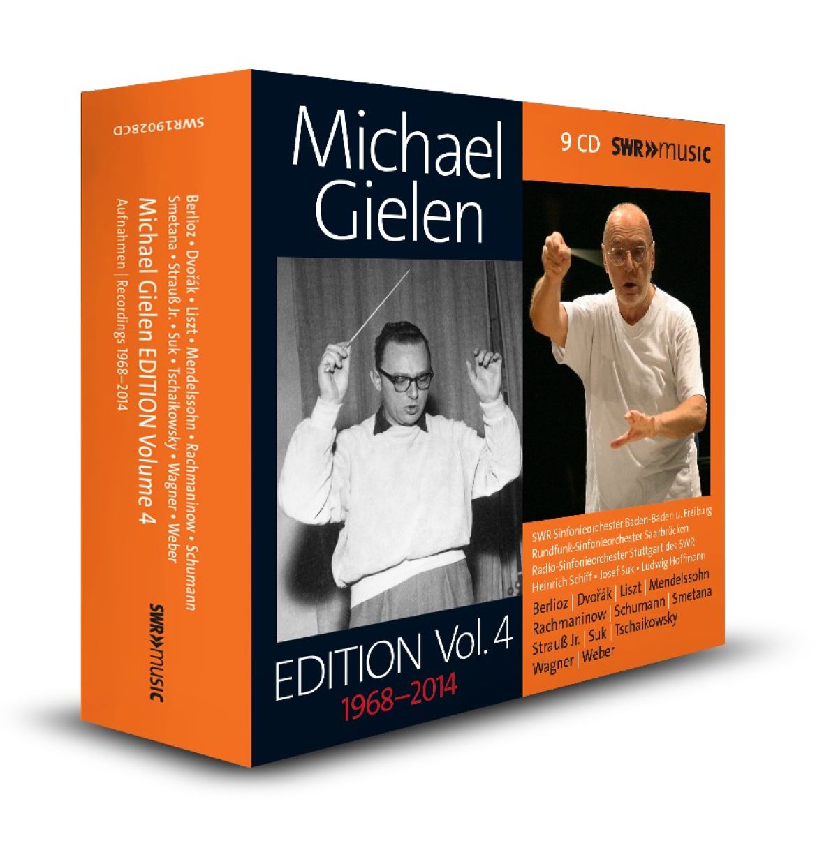 Afbeelding van Michael Gielen, SWR Sinfonieorchester Baden-Baden Und Freiburg, Rundfunk-Sinfonieorchester Saarbrücken, Radio-Sinfonieorchester Stuttgart - Michael Gielen Edition Vol. 4 1968-2014