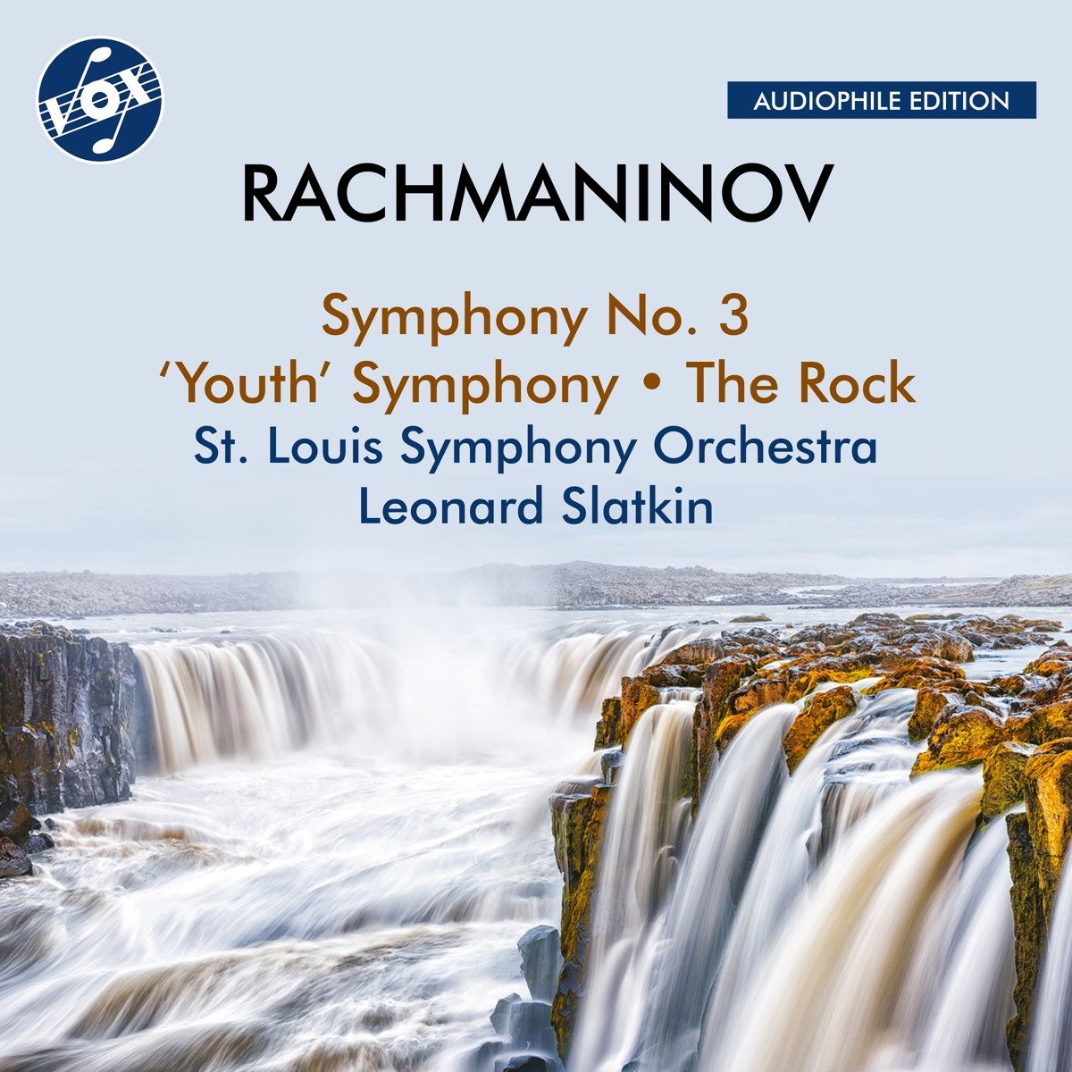 Afbeelding van St. Louis Symphony Orchestra, Leonard Slatkin - Rachmaninoff: Symphony No. 3 | 'Youth' Symphony · The Rock