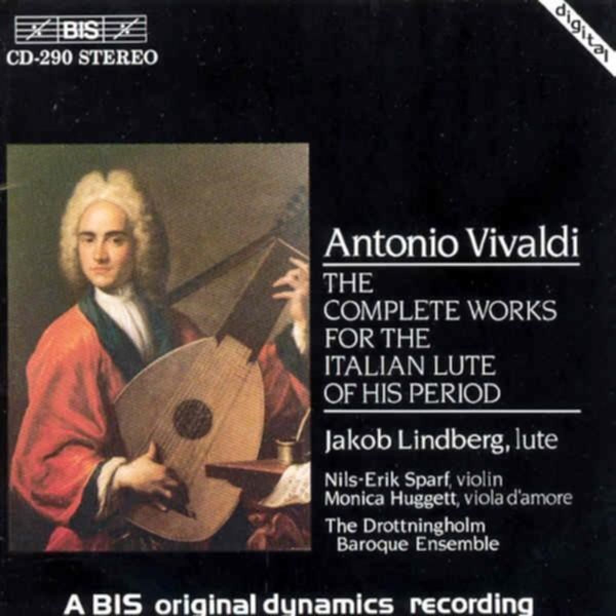 Afbeelding van Monica Huggett, Jakob Lindberg, Nils-Erik Sparf - Vivaldi: The Complete Works For The Italian Lute
