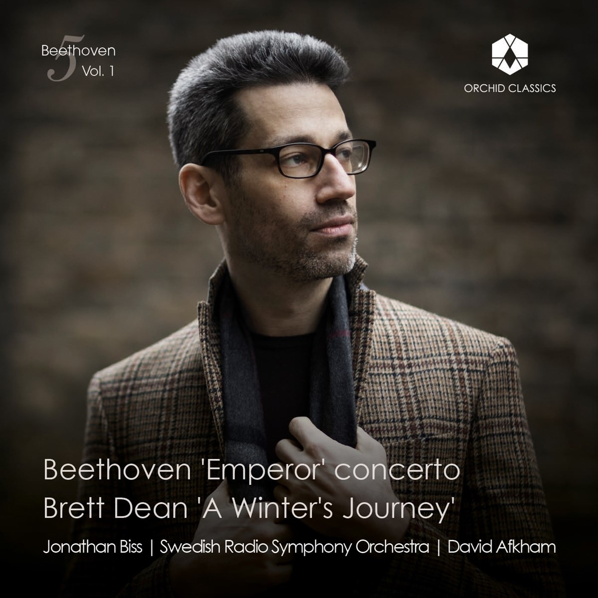 Afbeelding van Jonathan Biss, Swedish Radio Symphony Orchestra - Beethoven: Emperor Concerto /Brett Dean: A Winter's Journey'