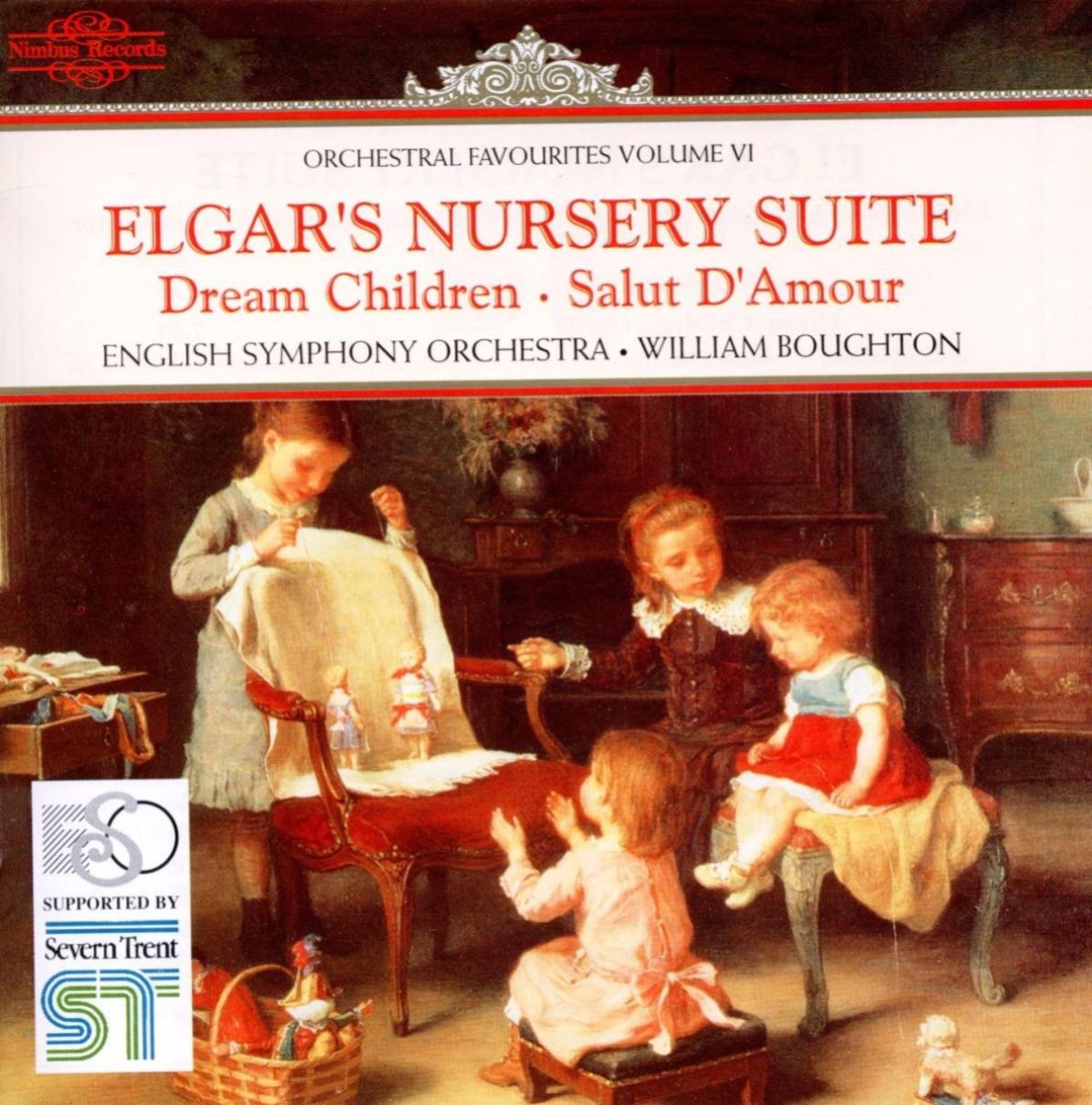 Afbeelding van English Symphony Orchestra, William Boughton - Elgar: Nursery Suite | Dream Children | Salut D'Amour