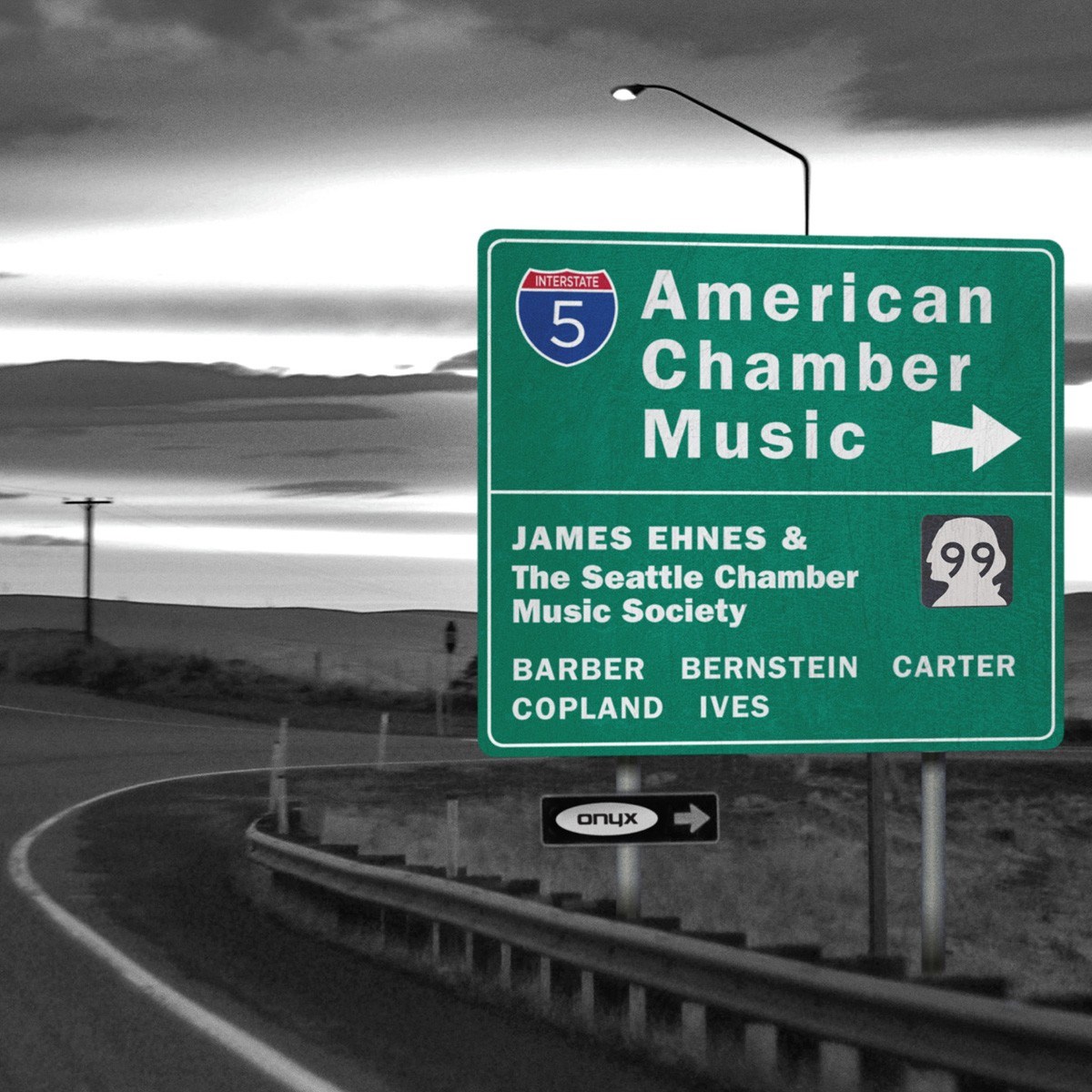 Afbeelding van James Ehnes & The Seattle Chamber Music Society - American Chamber Music: Barber, Bernstein, Copland, Ives