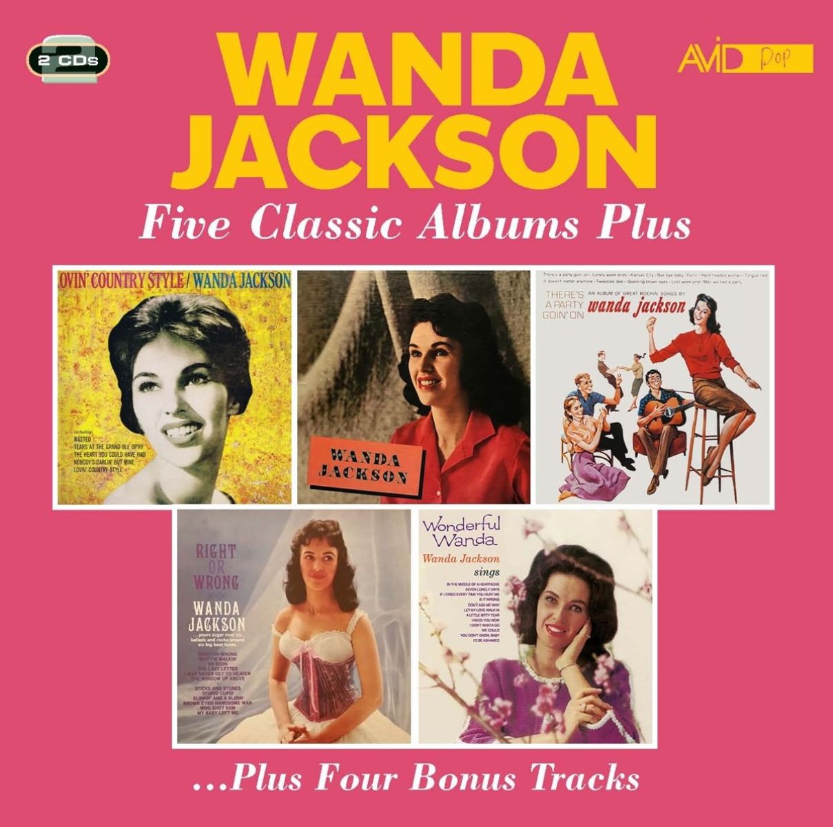 Afbeelding van Wanda Jackson - Five Classic Albums Plus