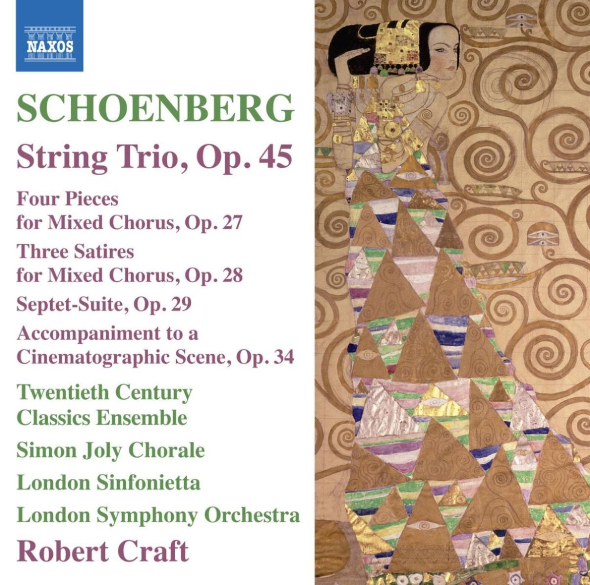 London Symphony Orchestra, London Sinfonietta, Robert Craft - Schoenberg: String Trio | 4 Mixed Chorusses | 3 Satires