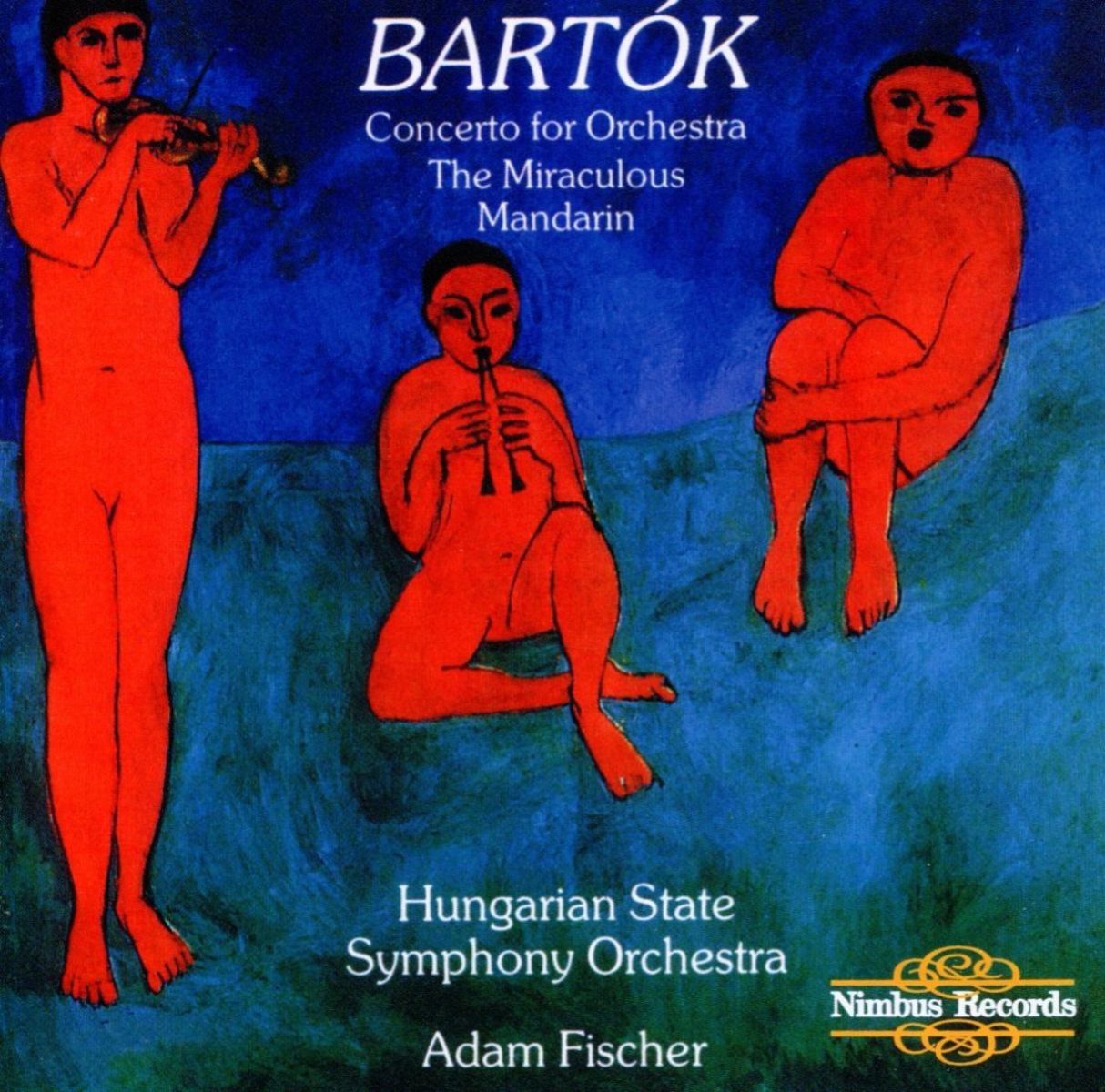 Afbeelding van Hungarian State Symphony Orchestra, Adam Fischer - Bartok: Concerto For Orchestra, Miraculous Mandarin Suite