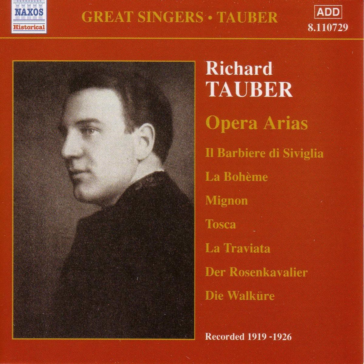 Richard Tauber - Opera Arias 1