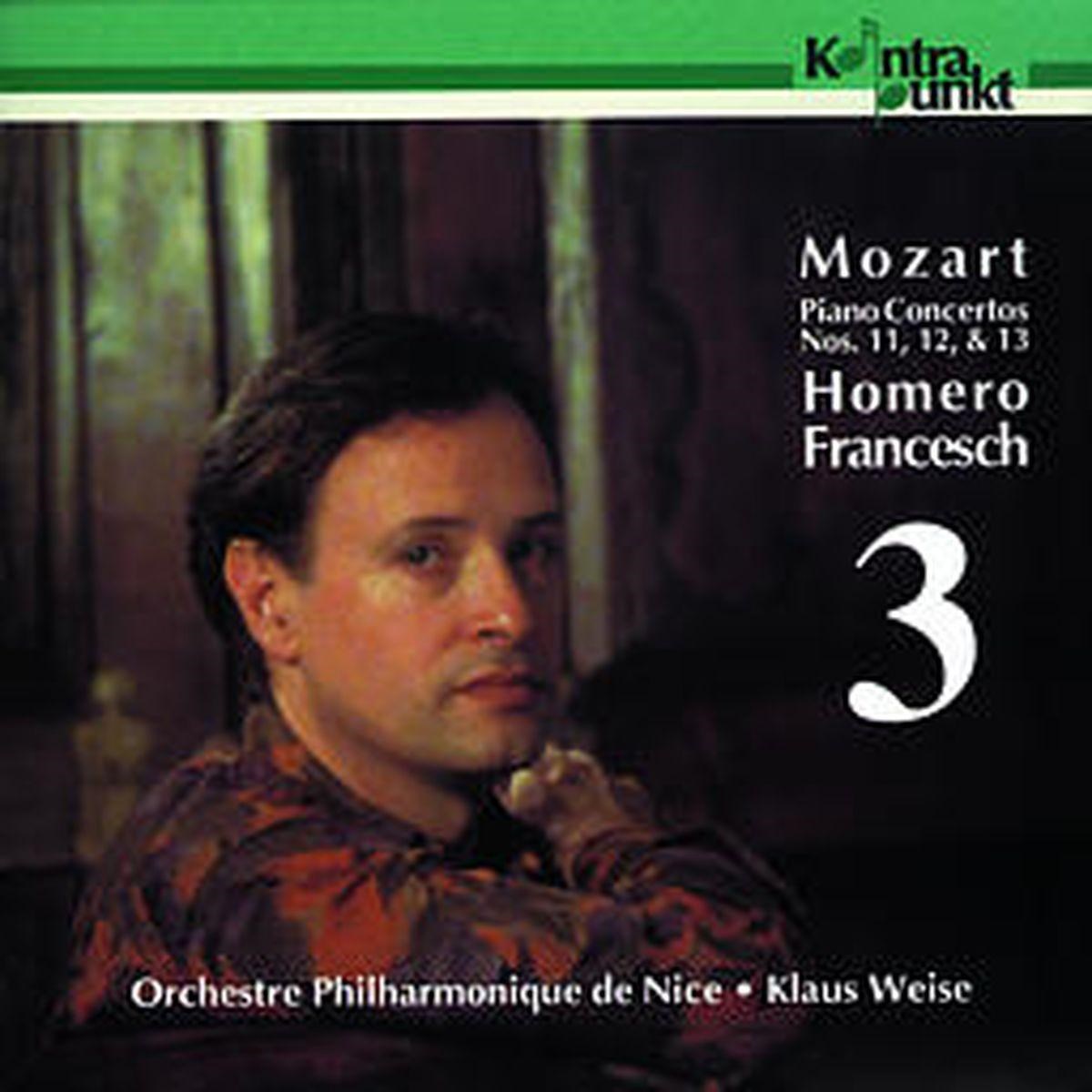 Homero Francesch & Klaus Weise - Mozart: Piano Concertos No. 11, 12 & 13