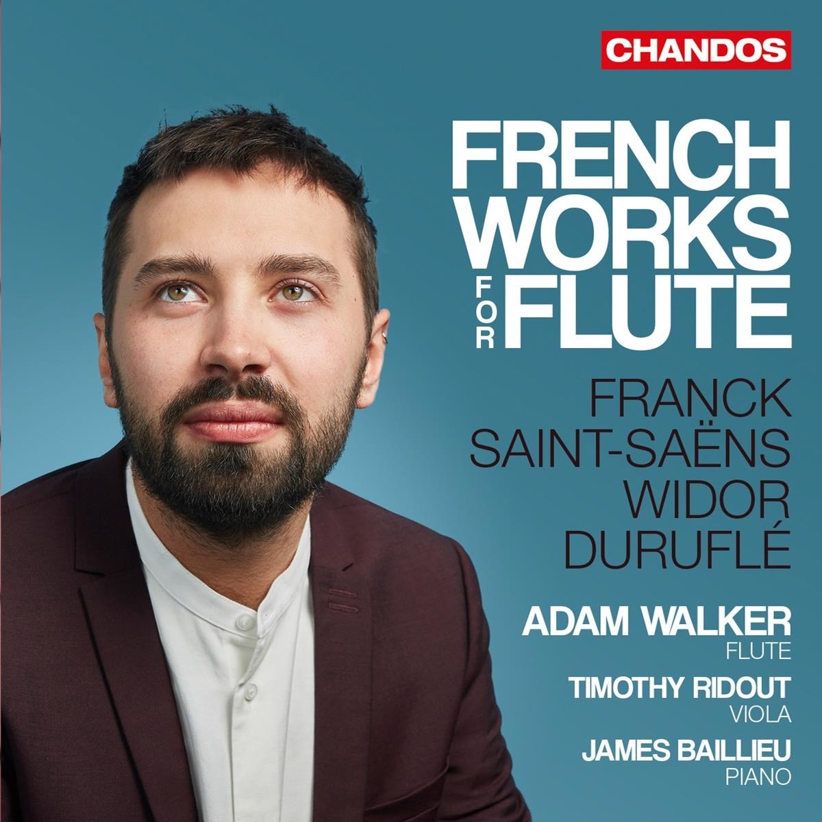 Afbeelding van Adam Walker, Thimoty Ridout, James Baillieu - French Works For Flute