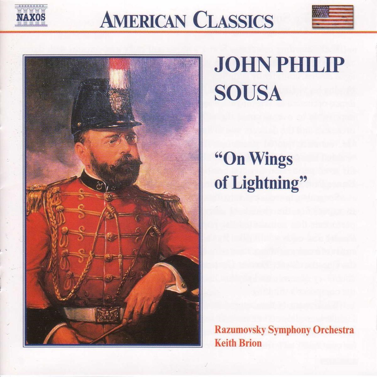 Afbeelding van Razumovsky Symphony Orchestra, Keith Brion - Sousa: On Wings Of Lightning Volume 3
