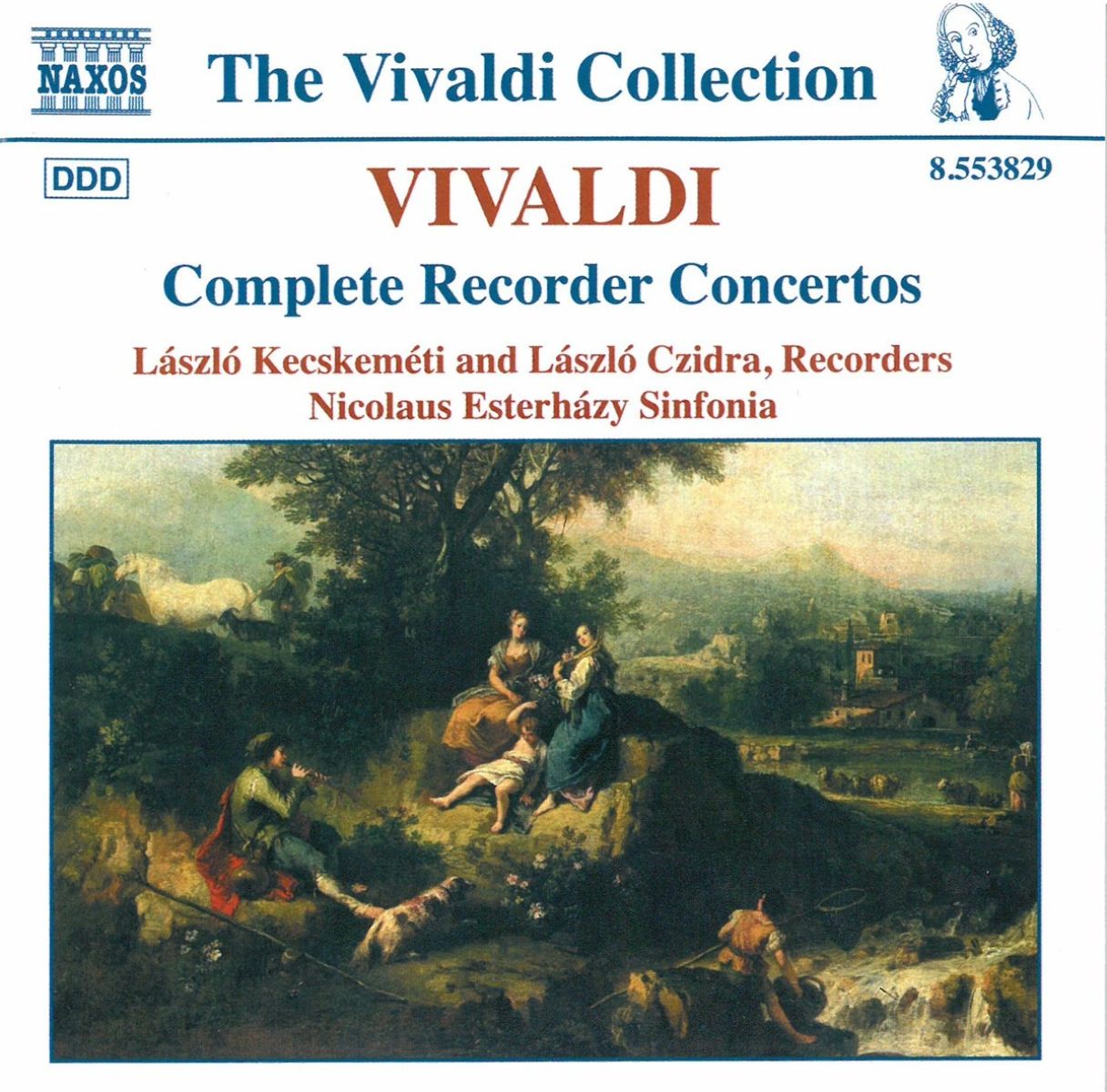 Nicolaus Esterházy Sinfonia, László Kecskeméti, László Czidra - Vivaldi: Complete Recorder Concertos