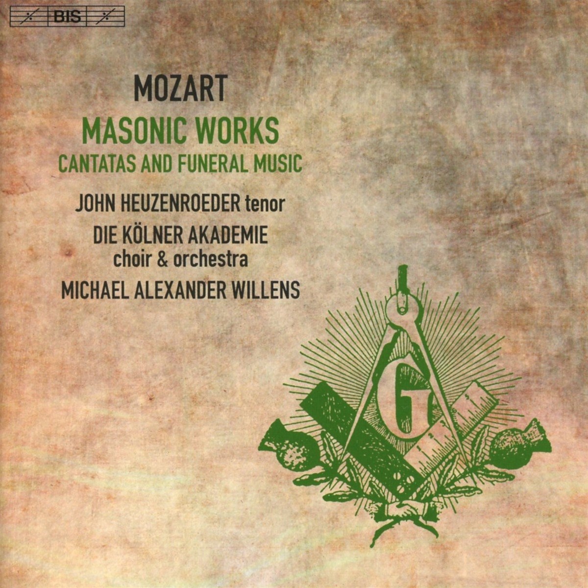 Afbeelding van Die Kölner Akademie Choir And Orchestra, Michael Alexander Willens - Mozart: Masonic Works