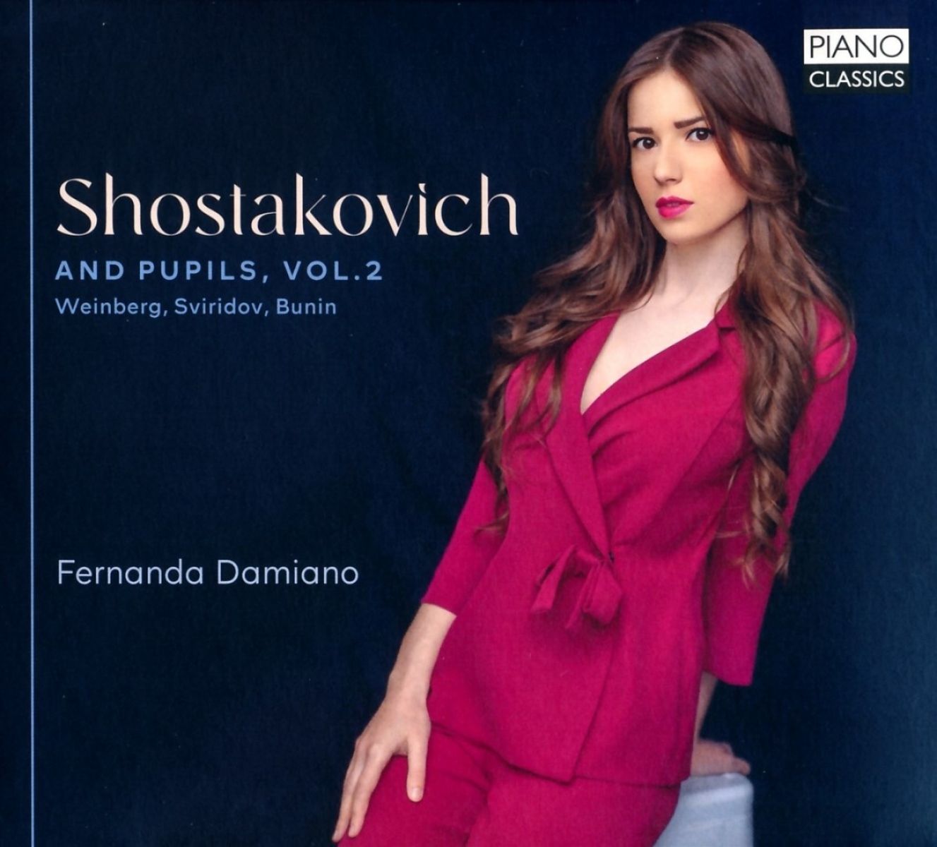 Afbeelding van Fernanda Damiano - Shostakovich And Pupils Vol.2: Weinberg, Sviridov, Bunin