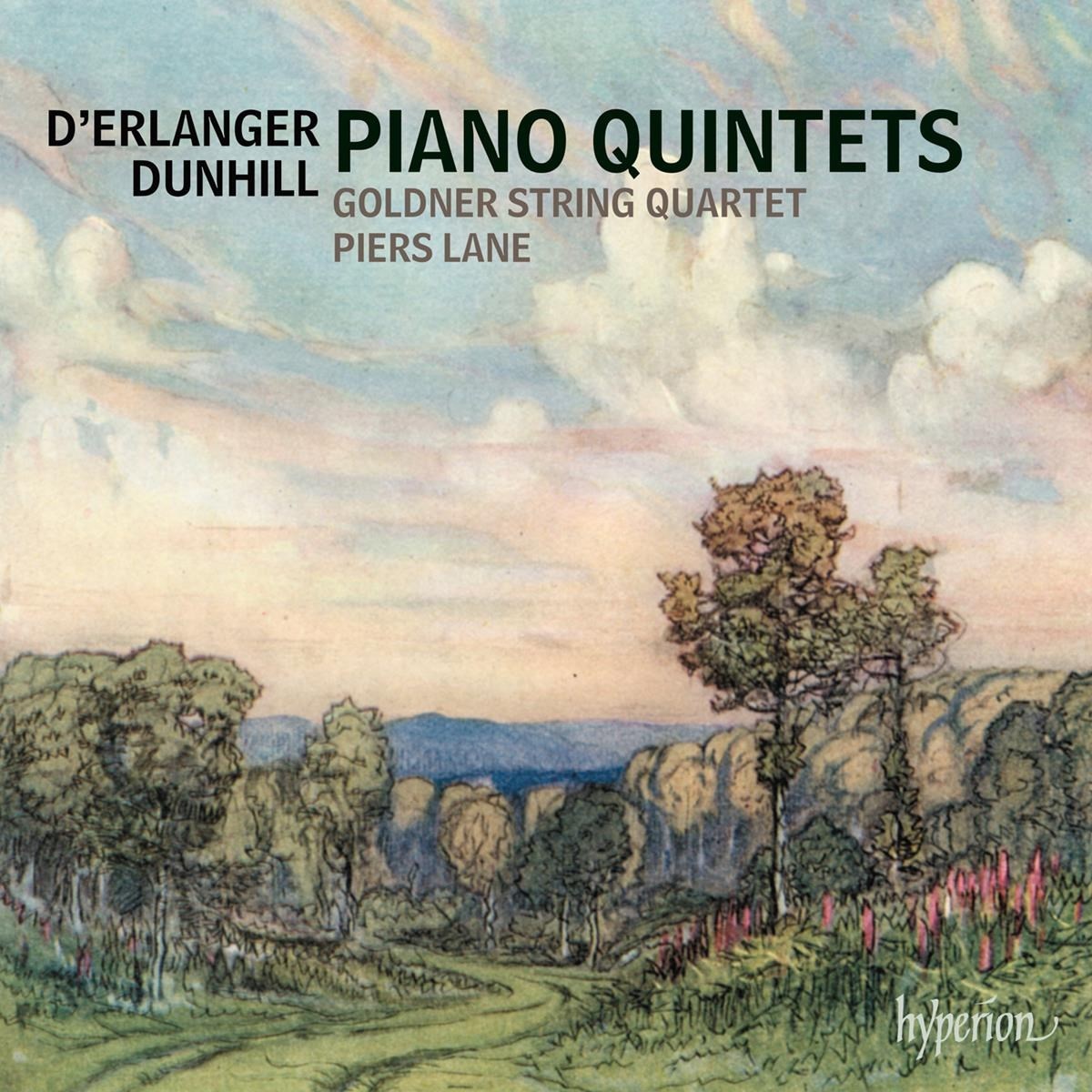 Afbeelding van D'erlanger/Dunhill: Piano Quintets