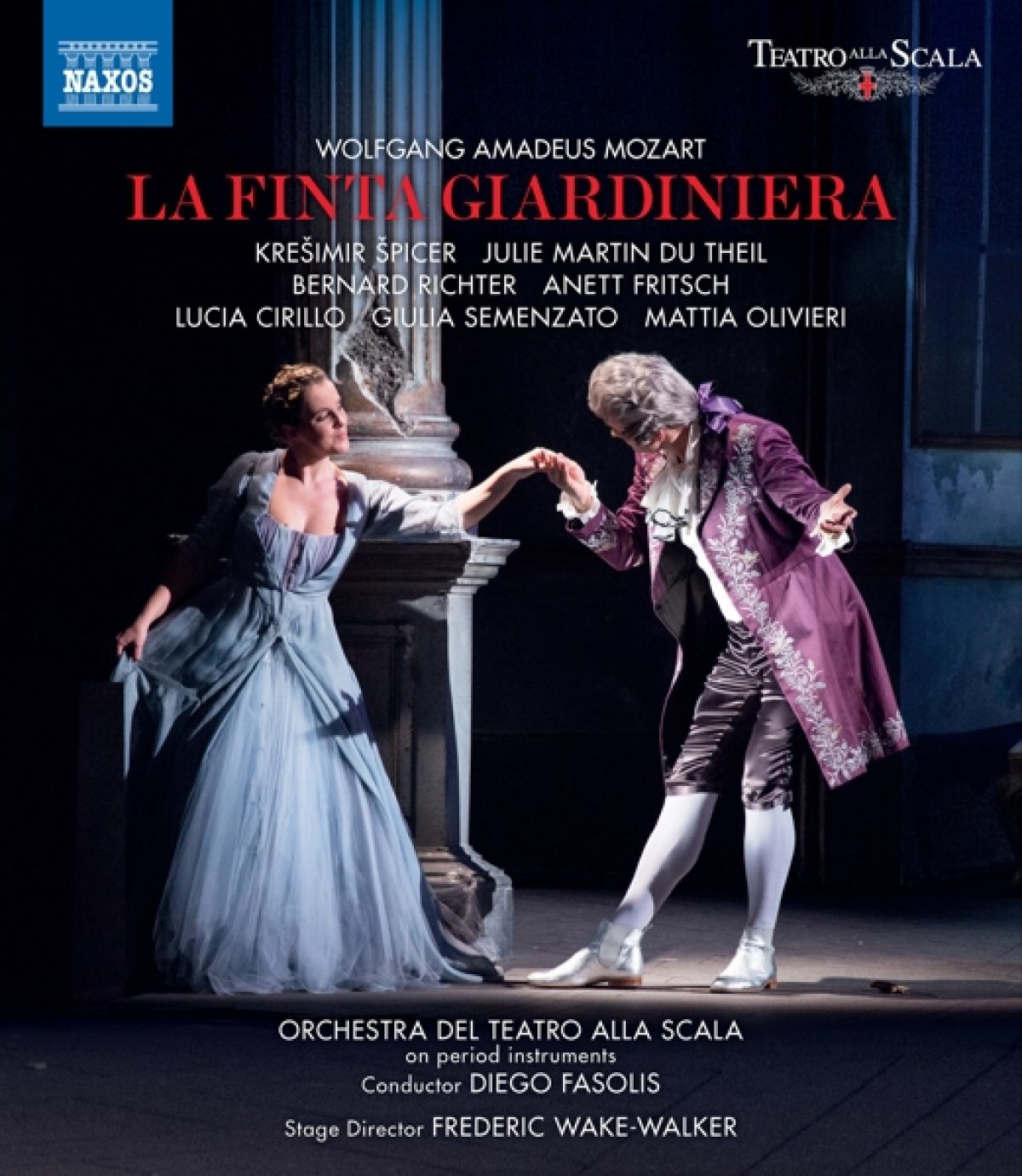 Afbeelding van Julie Martin Du Theil, Anett Fritsch, Giulia Semenzato - Mozart: La Finta Giardiniera
