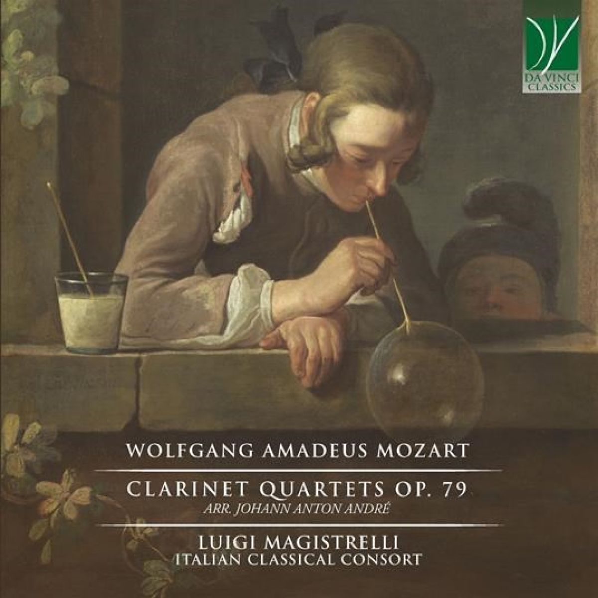 Afbeelding van Luigi Magistrelli, Italian Classical Consort - Mozart: Clarinet Quartets Op. 79