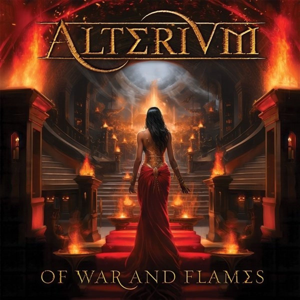 Afbeelding van Alterium - Of War And Flames