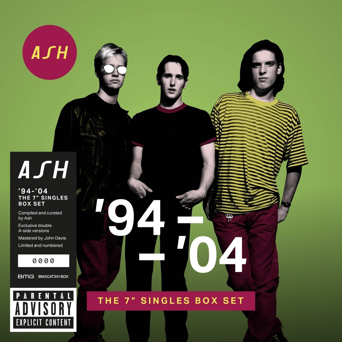 Afbeelding van Ash - ‘94 - ‘04: The 7" Singles Box Set