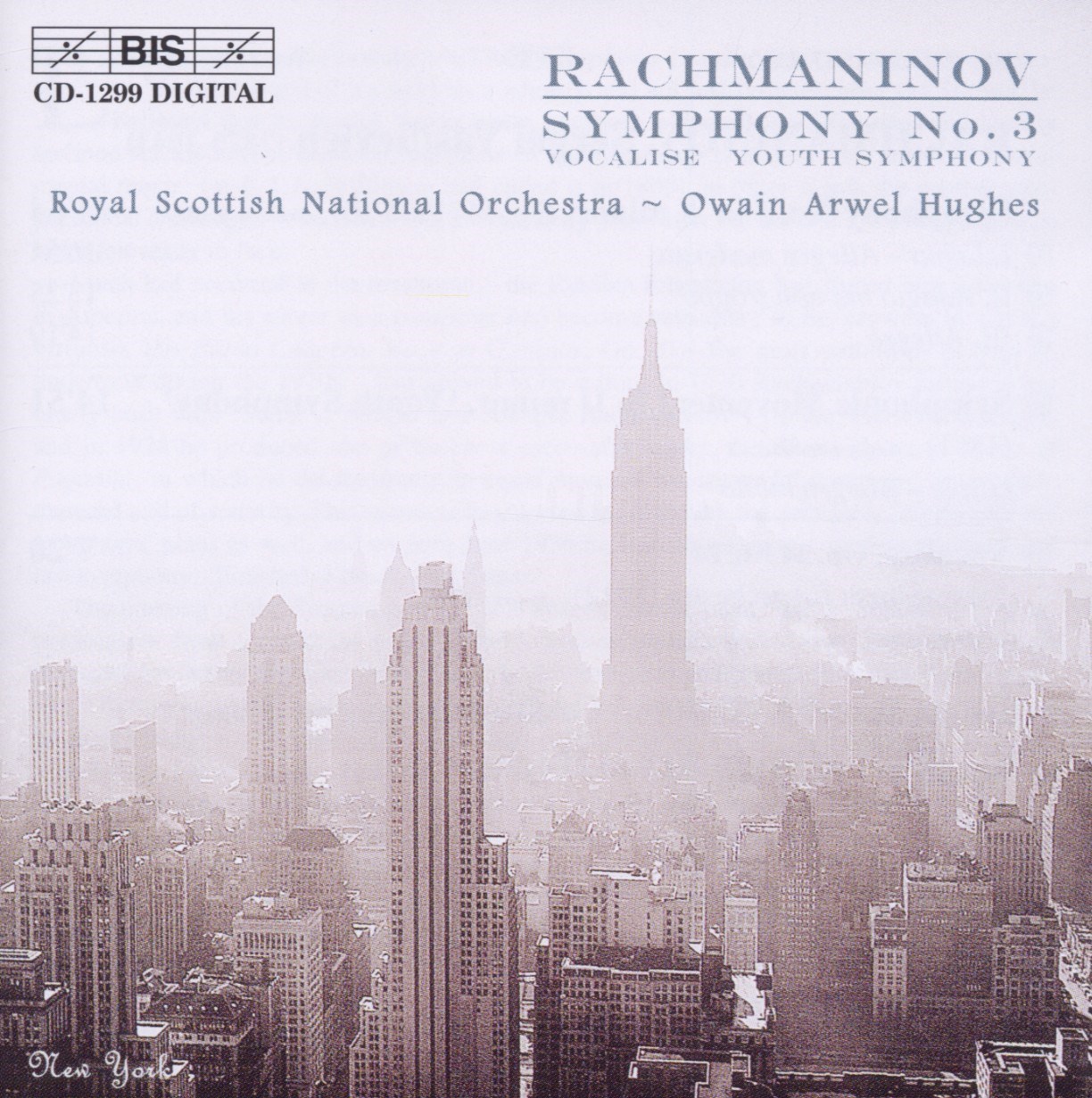 Afbeelding van Royal Scottish National Orchestra - Rachmaninov: Symphony 3 | Symphonic Movement | Vocal