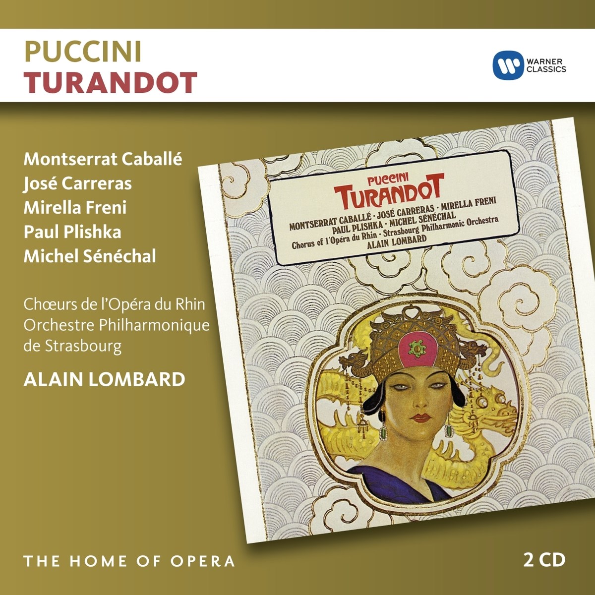 Afbeelding van Montserrat Caballé, José Carreras, Chœur de L'Opéra National Du Rhin, Orchestre Philharmonique De Strasbourg, Alain Lombard - Puccini: Turandot