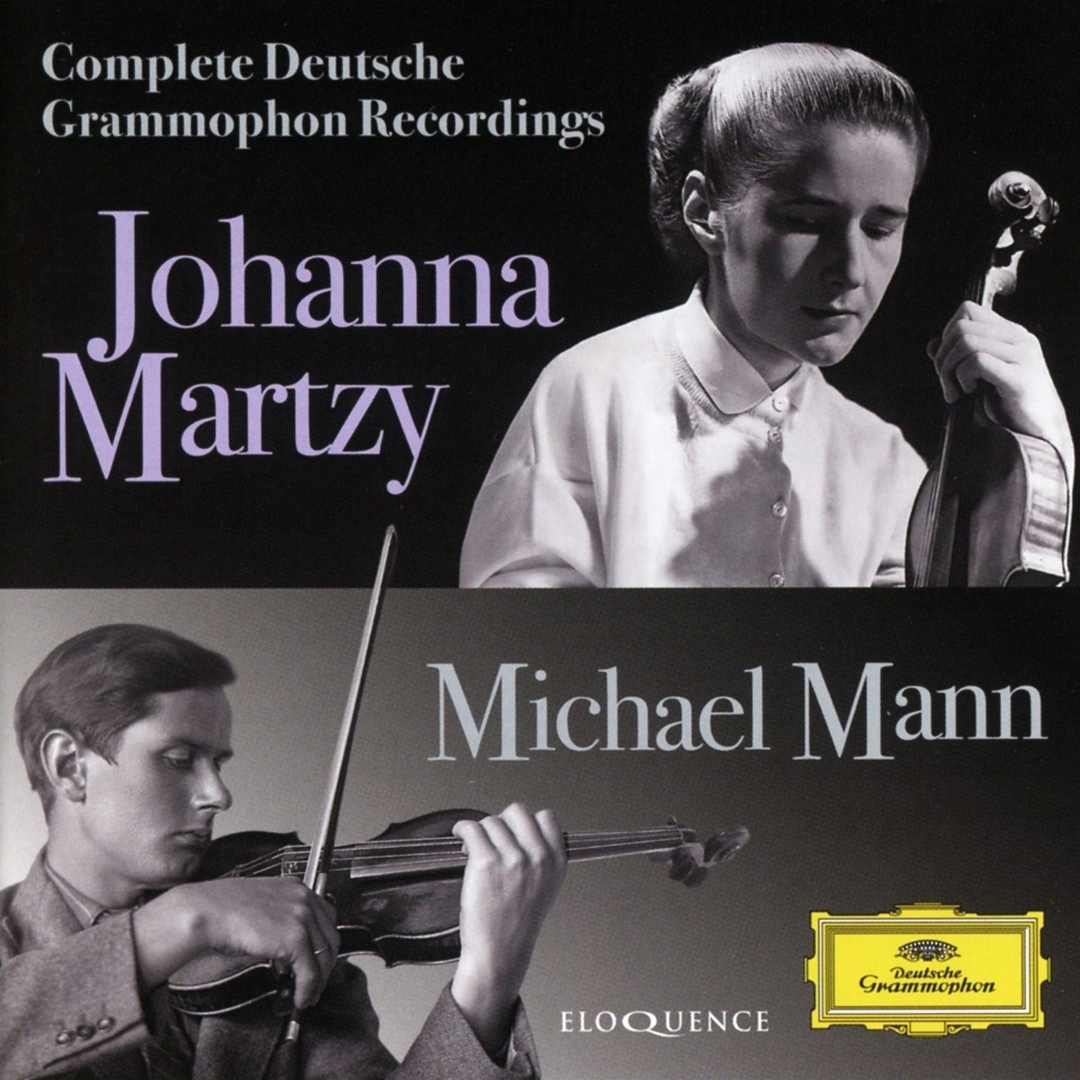 Afbeelding van Michael Mann, Johanna Martzy, Yaltah Menuhin - Johanna Martzy, Michael Mann - Complete Deutsche Grammophon Recordings