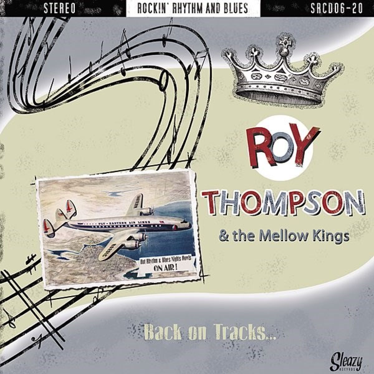 Afbeelding van Roy Thompson & The Mellow Kings - Back On Tracks...