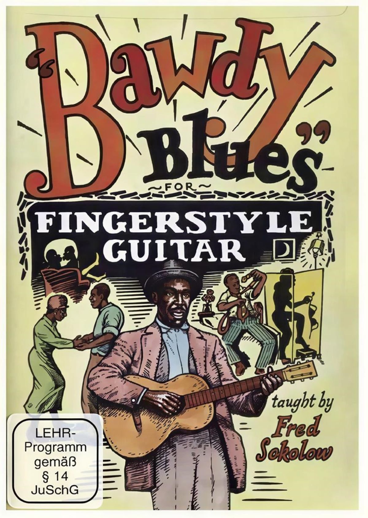 Afbeelding van Fred Sokolow - Bawdy Blues For Fingerstyle Guitar