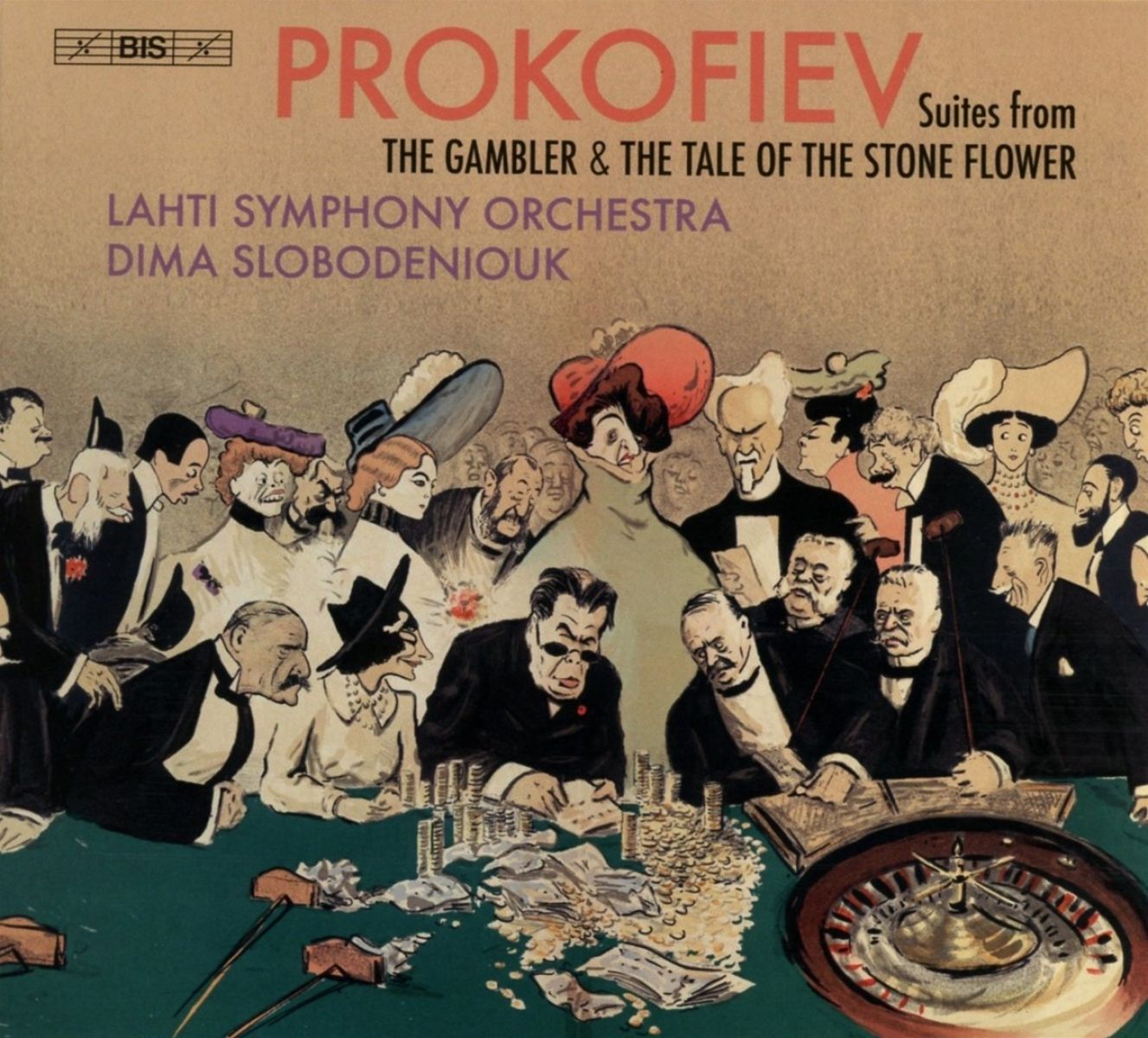 Afbeelding van Lahti Symphony Orchestra, Dima Slobodeniouk - Prokofiev: Suites From The Gambler & The Stone Flower