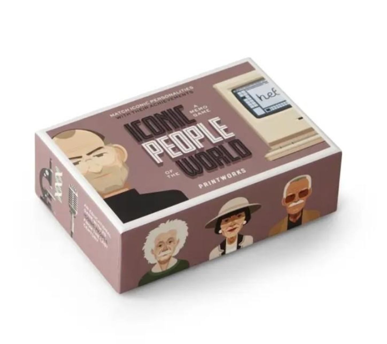 Afbeelding van Iconic People - Memo Game (Printworks)