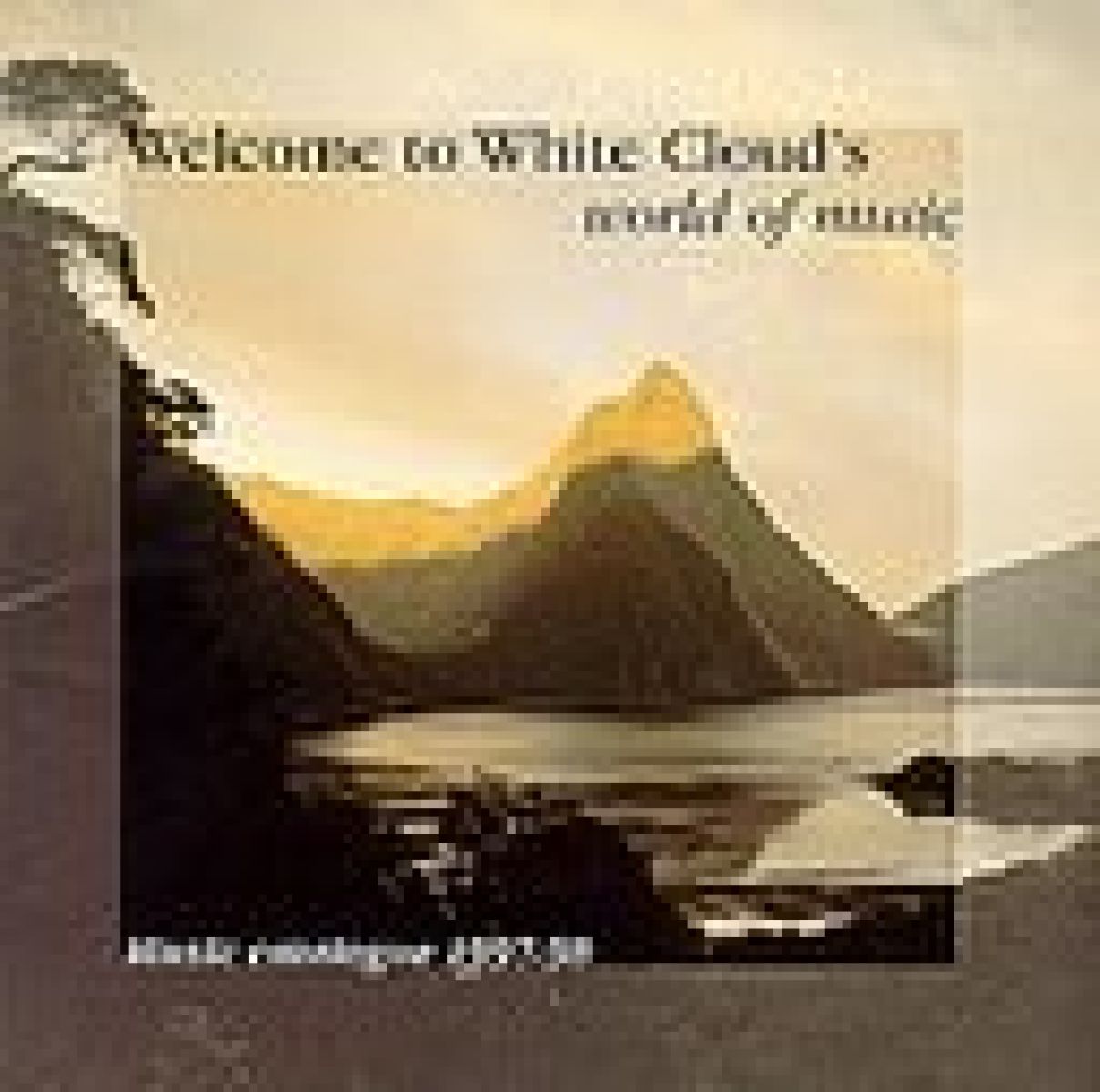 Afbeelding van Various Artists - White Cloud's World Of Music - Music Catalogue 1997-98