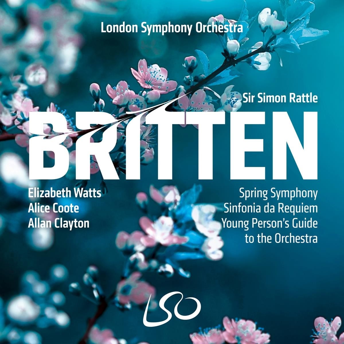 Afbeelding van London Symphony Orchestra, Sir Simon Rattle - Britten: Spring Symphony