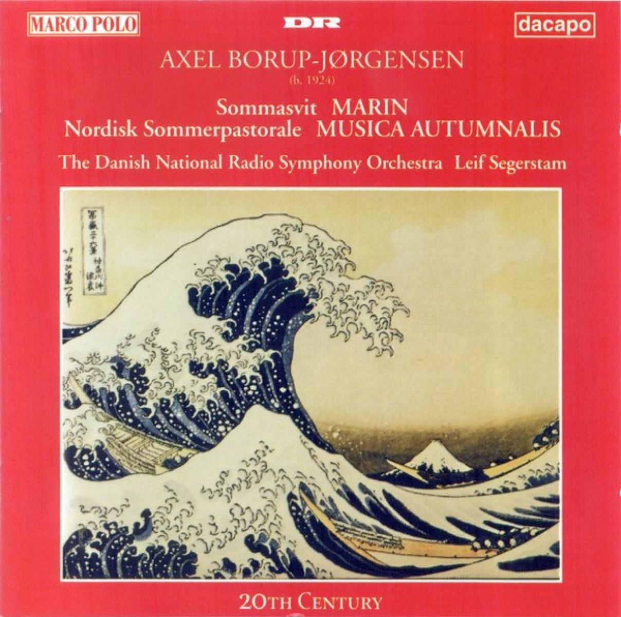 Afbeelding van Danish National Radio Symphony Orchestra, Leif Segerstam - Borup-Jorgensen: Musica Autumnalis
