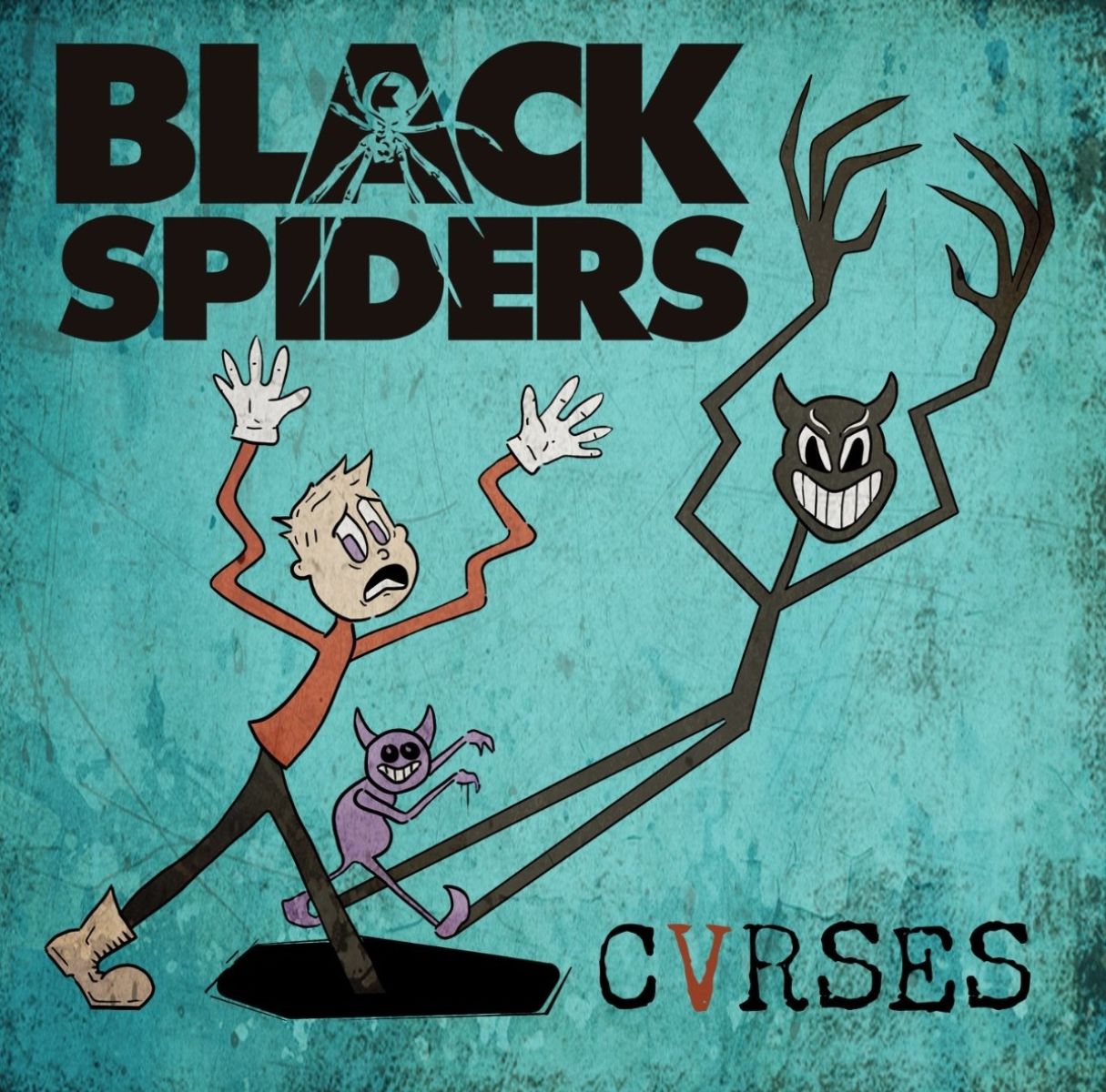 Afbeelding van Black Spiders - Cvrses