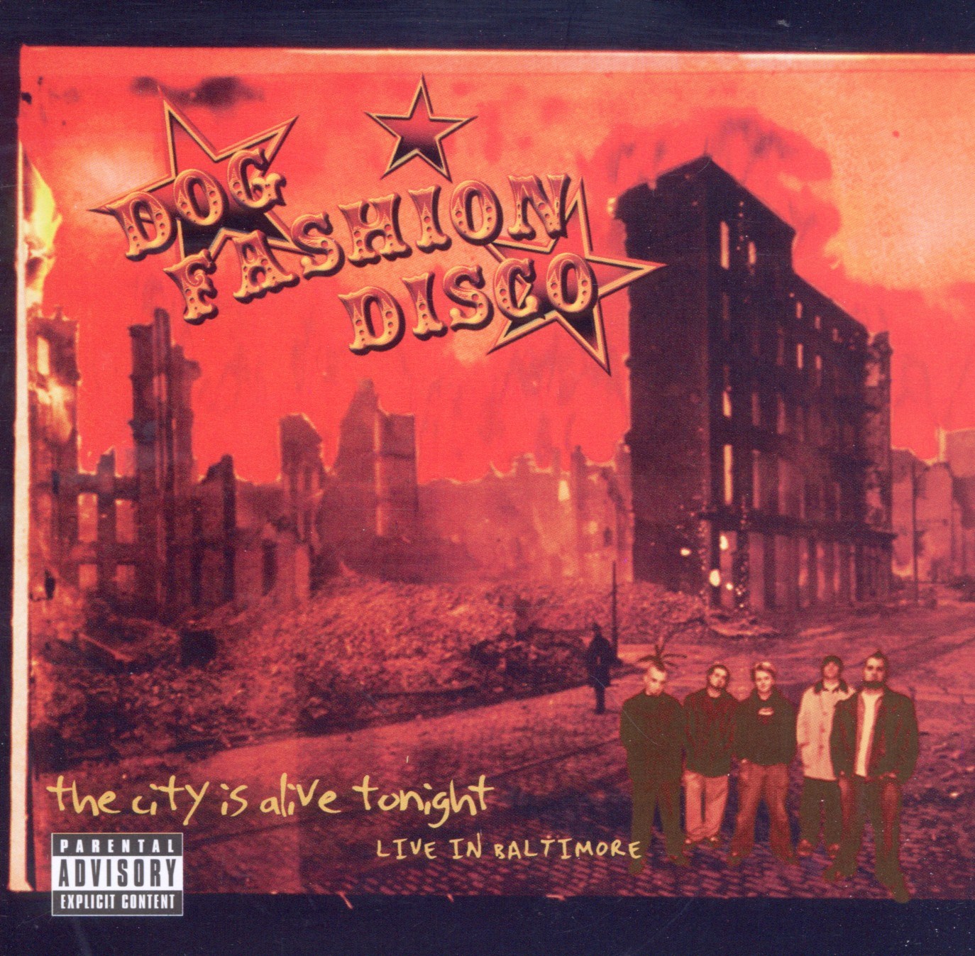Afbeelding van Dog Fashion Disco - The City Is Alive Tonight - Live In Baltimore