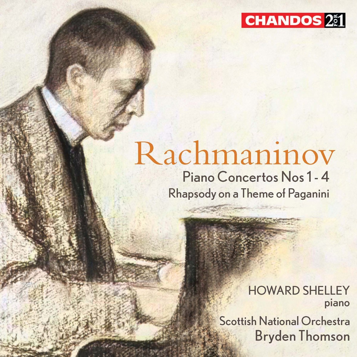 Howard Shelley, Royal Scottish National Orchestra - Rachmaninoff: Piano Concertos Nos 1-4 | Rhapsody on a Theme of Paganini