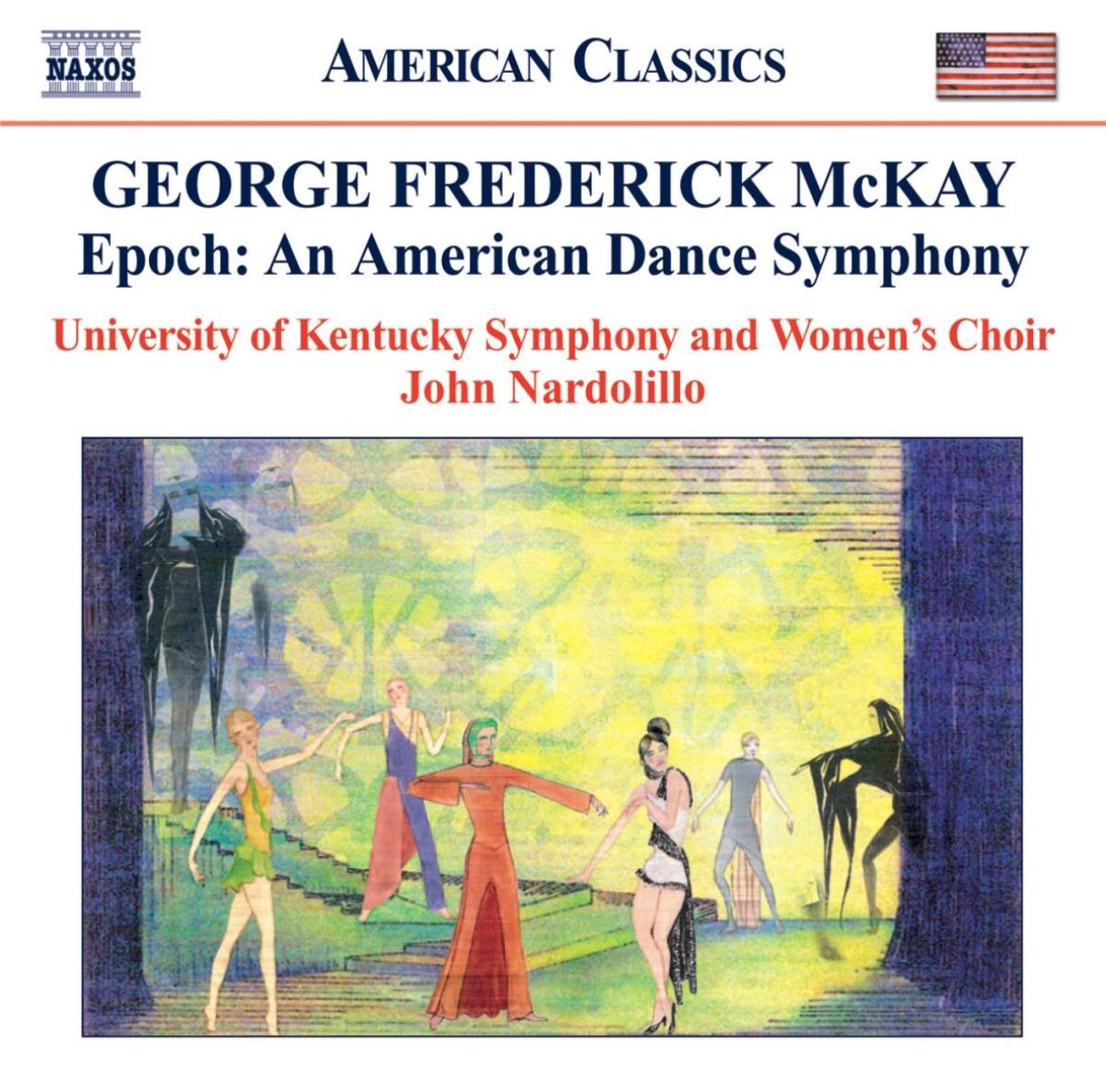 Afbeelding van University Of Kentucky Symphony And Women's Choir, John Nardolillo - : An American Dance Symphony