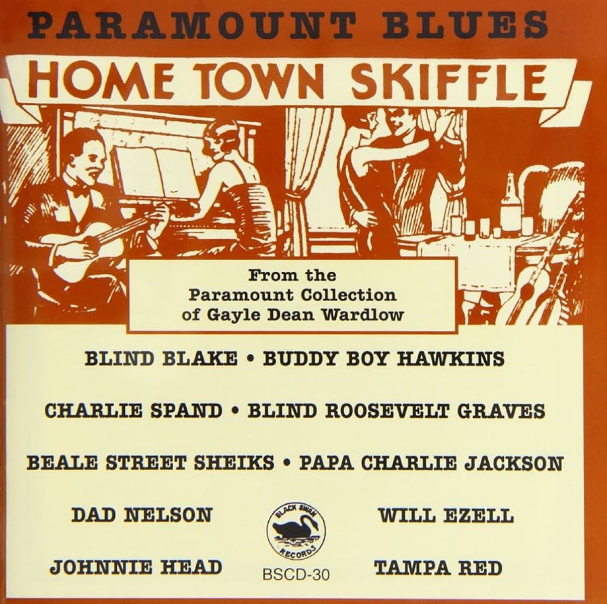 Afbeelding van Various Artists - Paramount Blues - Hometown Skiffle