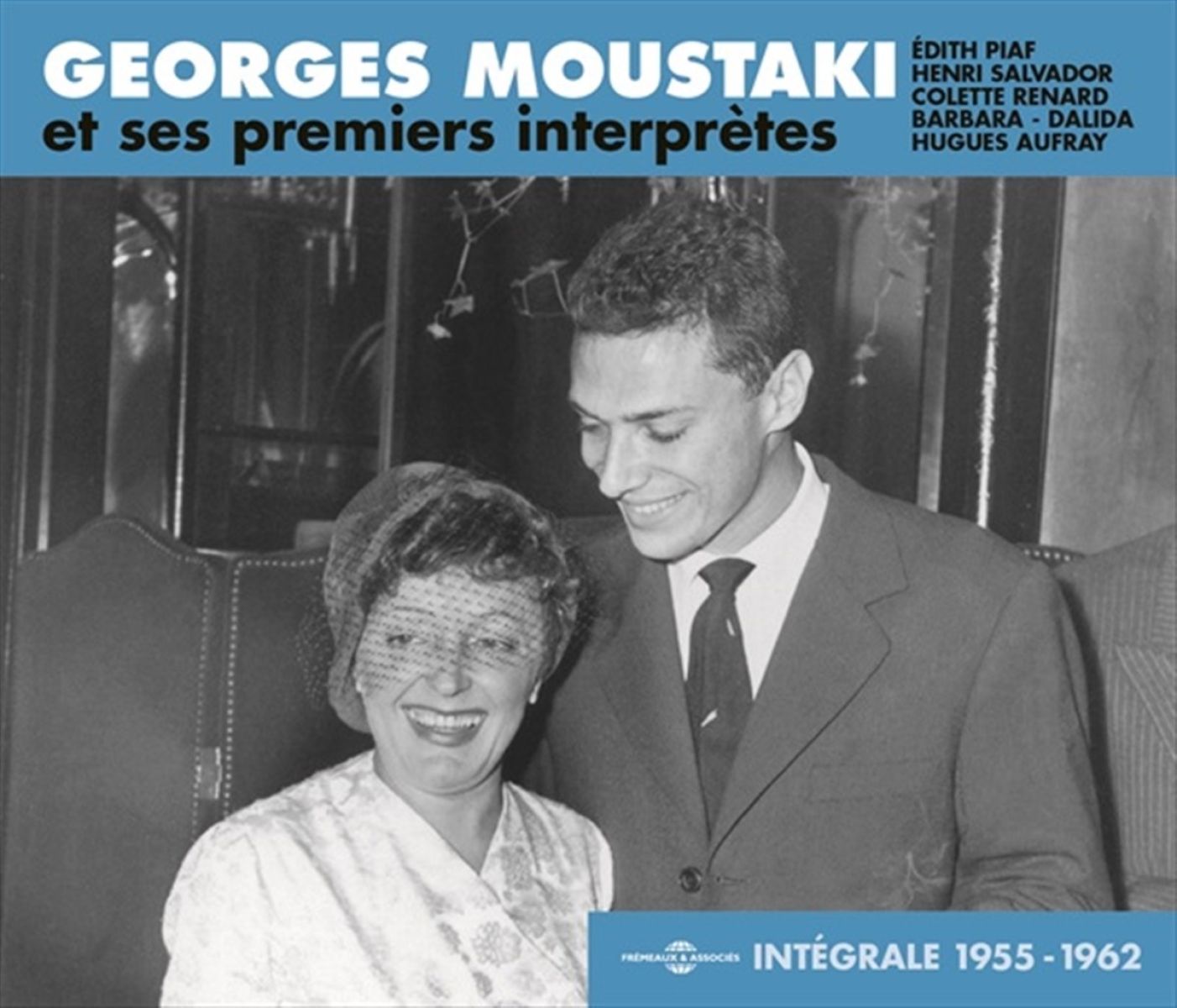 Afbeelding van Georges Moustaki, Edith Piaf , Henri Salvador - Integrale Georges Moustaki Et Ses Premiers Interpr