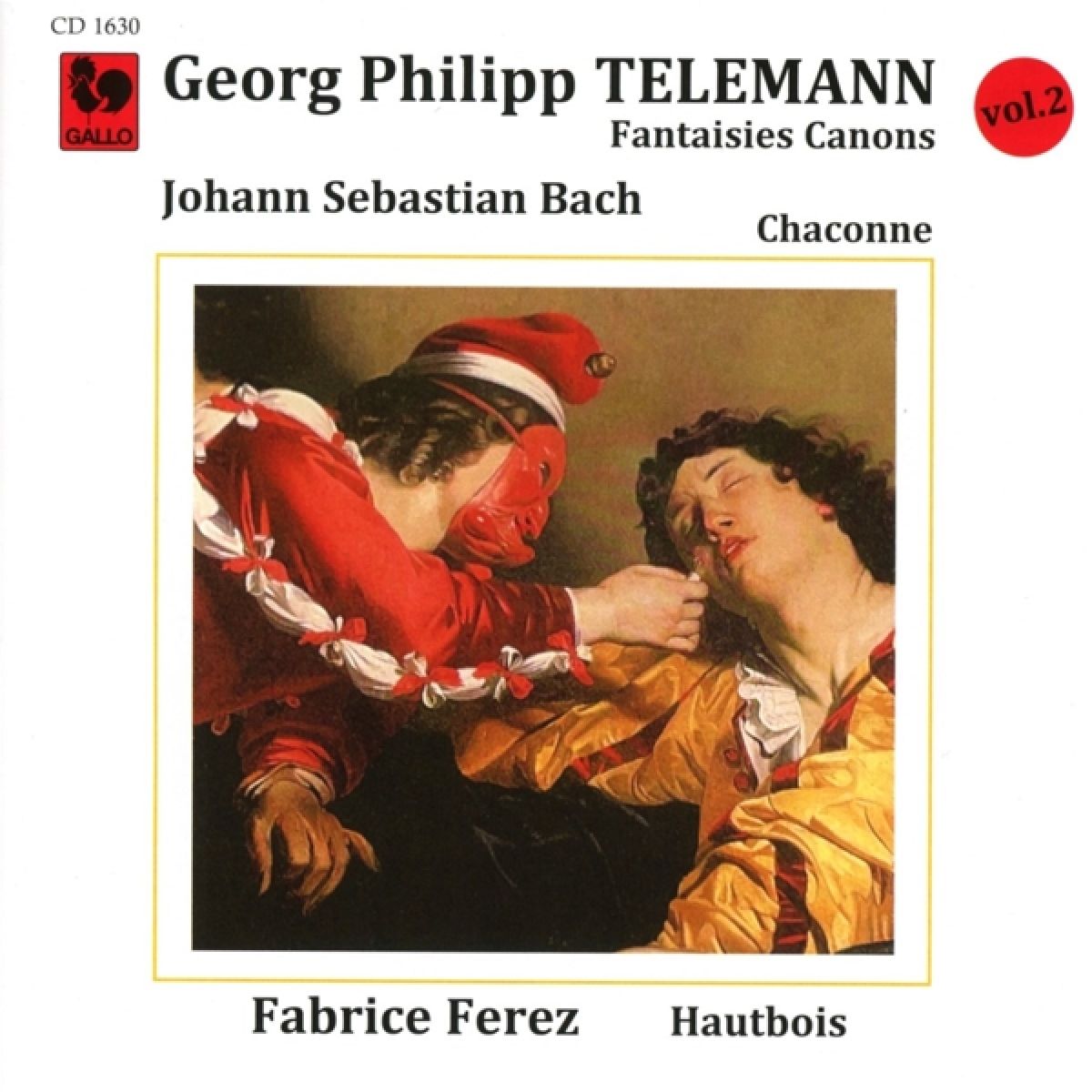 Afbeelding van Fabrice Ferez - Telemann: Fantaisies - Canons Vol.2