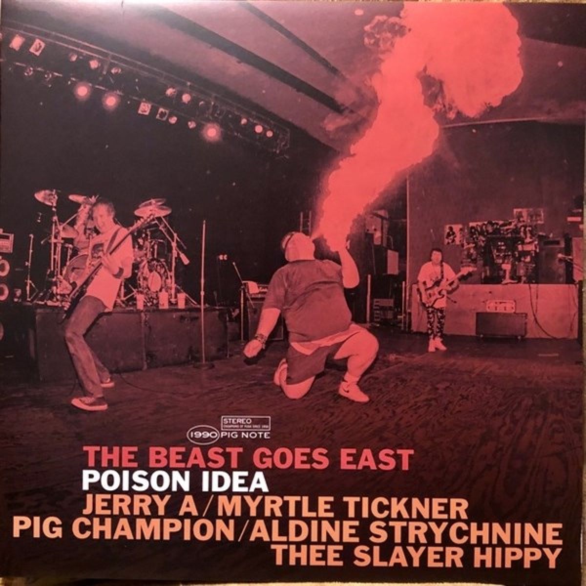 Afbeelding van Poison Idea - The Beast Goes East: Live At City Gardens, 1990