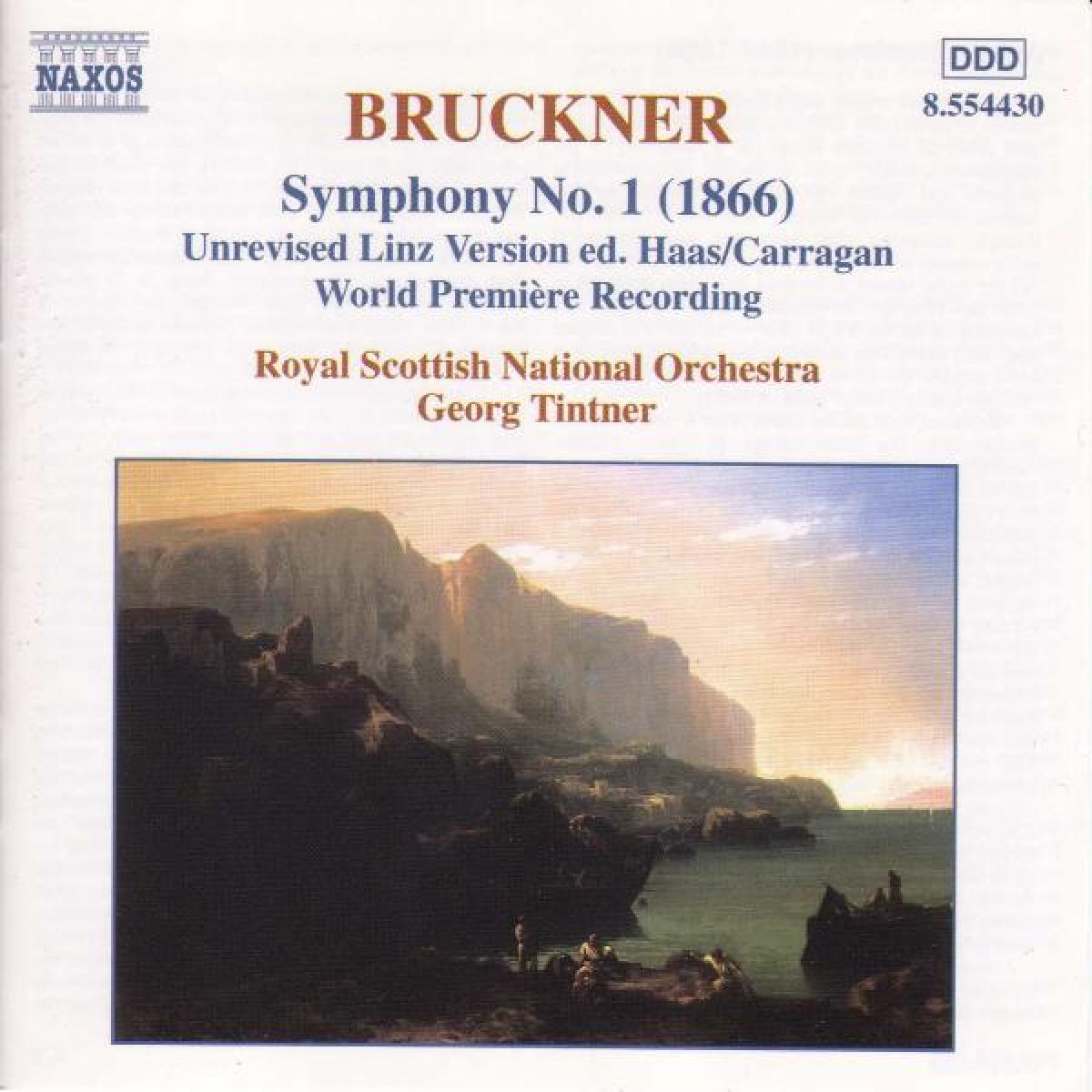 Afbeelding van Royal Scottish National Orchestra, Georg Tintner - Bruckner: Symphony No. 1 (1866)