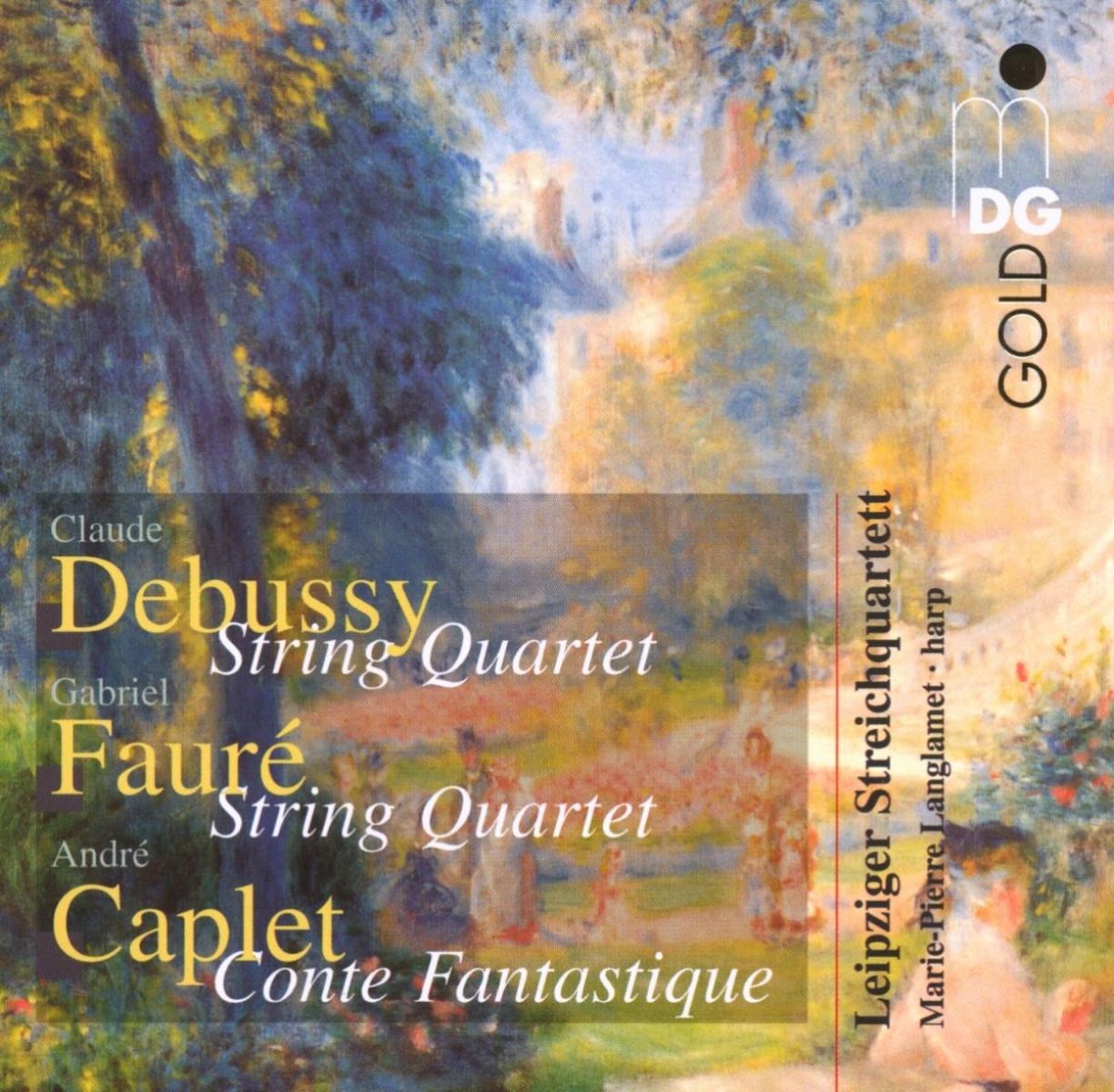 Marie-Pierre Langlamet & Leipziger Streichquartett - Conte Fantastique | String Quartets