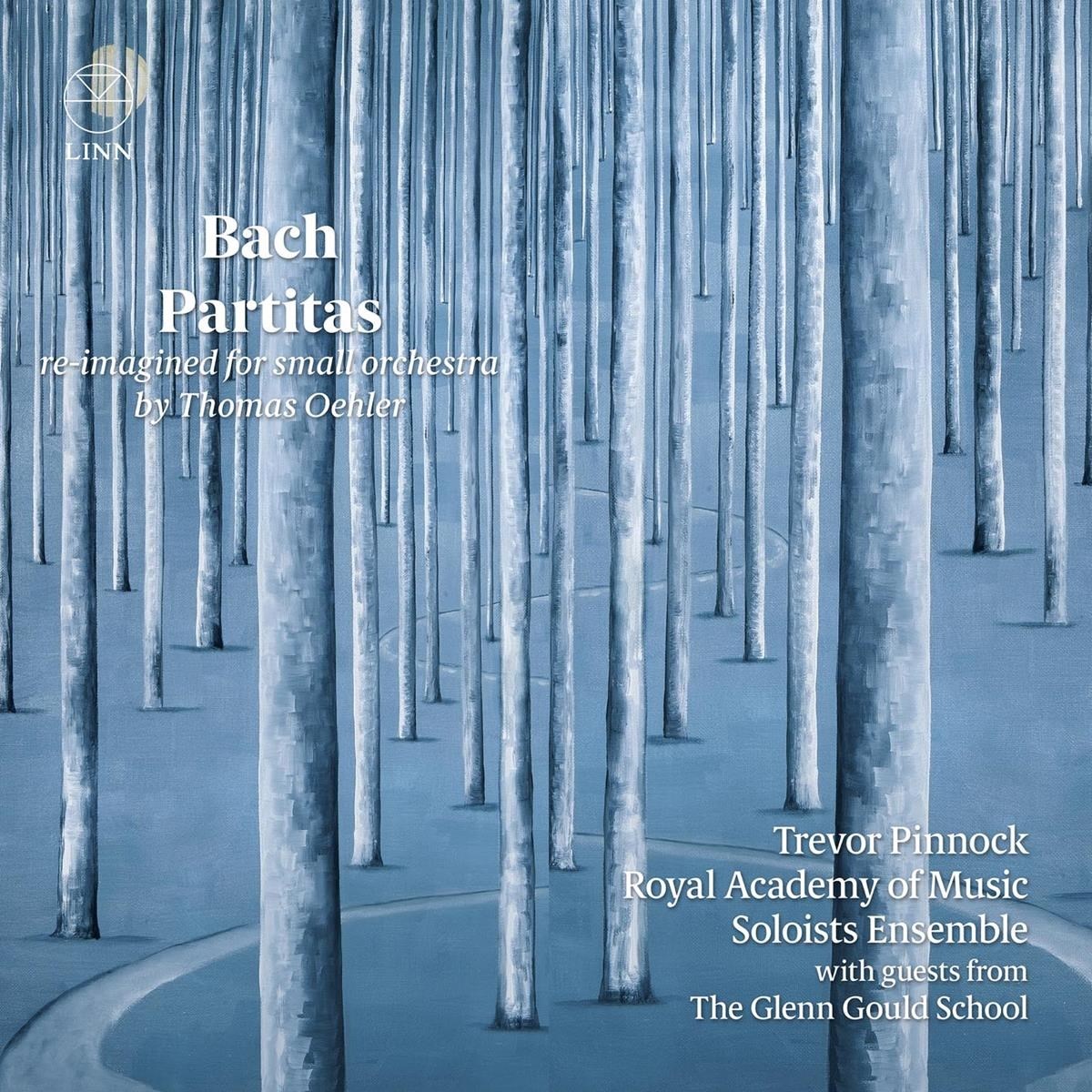 Afbeelding van Trevor Pinnock, Royal Academy Of Music Soloists Ensemble - Bach Partitas, Re-Imagined For Small Orchestra By Trevor Pinnock