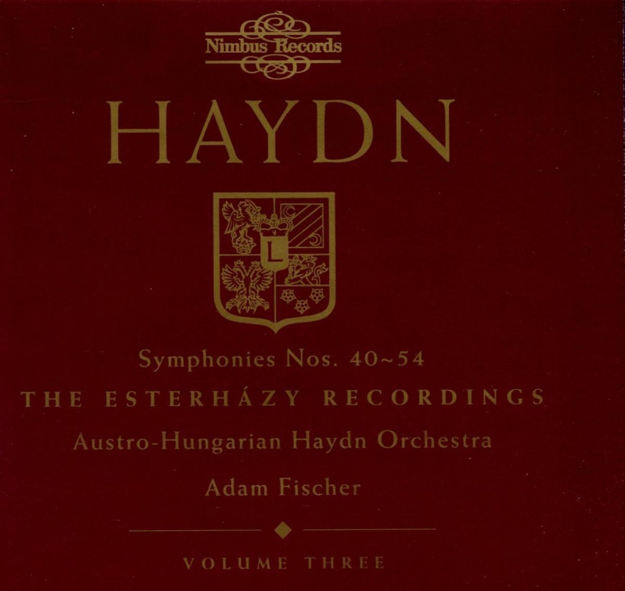 Afbeelding van Austro-Hungarian Haydn Orchestra, Ádám Fischer - Haydn: Symphonies Nos. 40-54 - The Esterházy Recordings - Volume Three