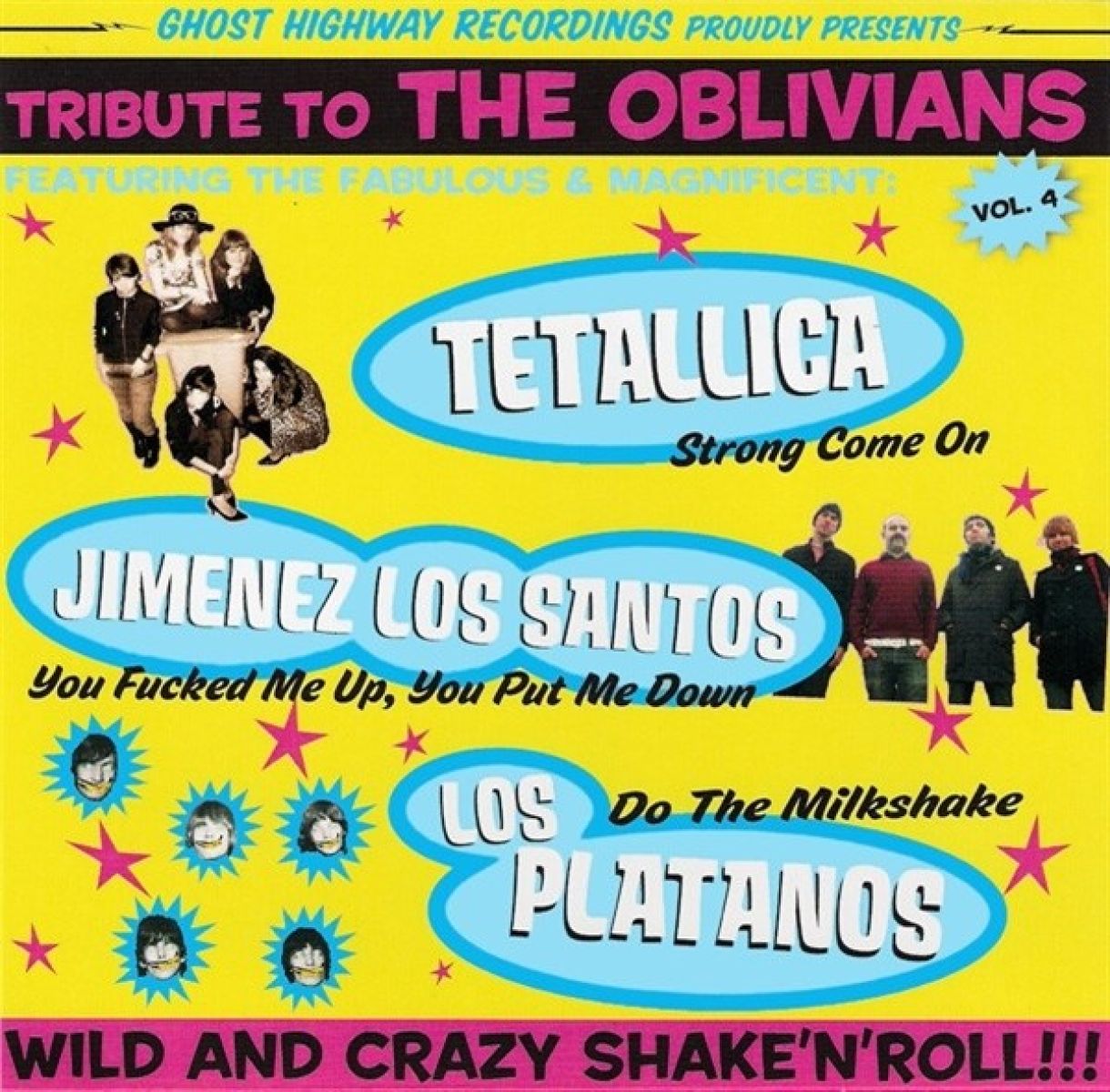 Afbeelding van Various Artists - Tribute To The Oblivians Vol. 4