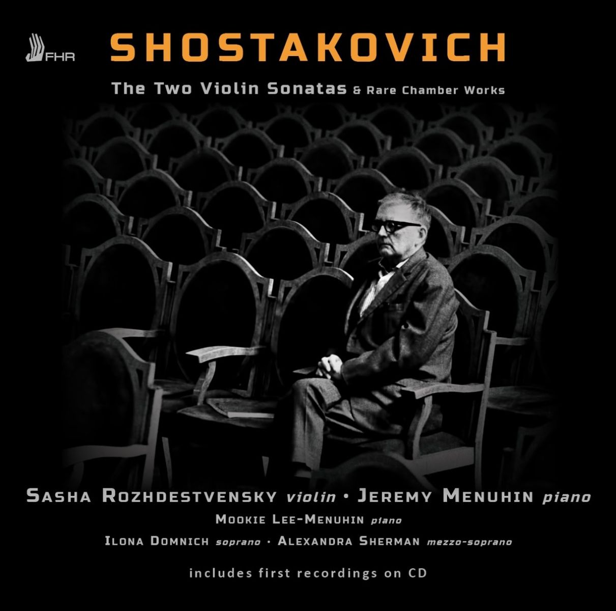 Afbeelding van Sasha Rozhdestvensky, Jeremy Menuhin, Mookie Lee Menuhin, Ilona Domnich, Alexandra Sherman - The Two Violin Sonatas & Rare Chamber Works