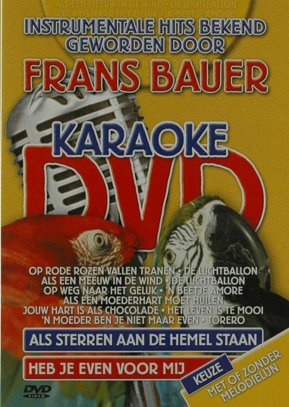 Afbeelding van Various Artists - Karaoke DVD: Frans Bauer